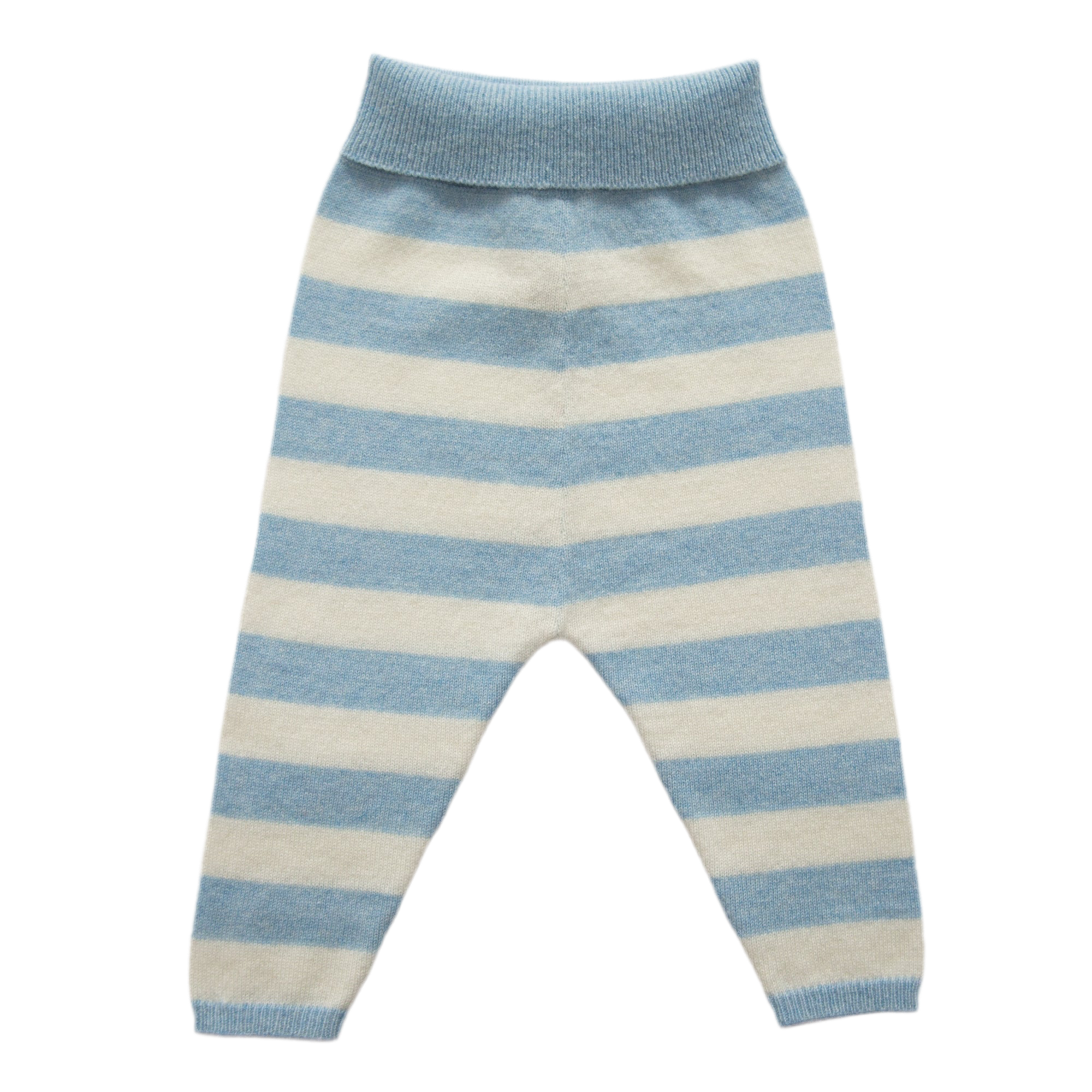 BOBBY cashmere baby pants with stripes