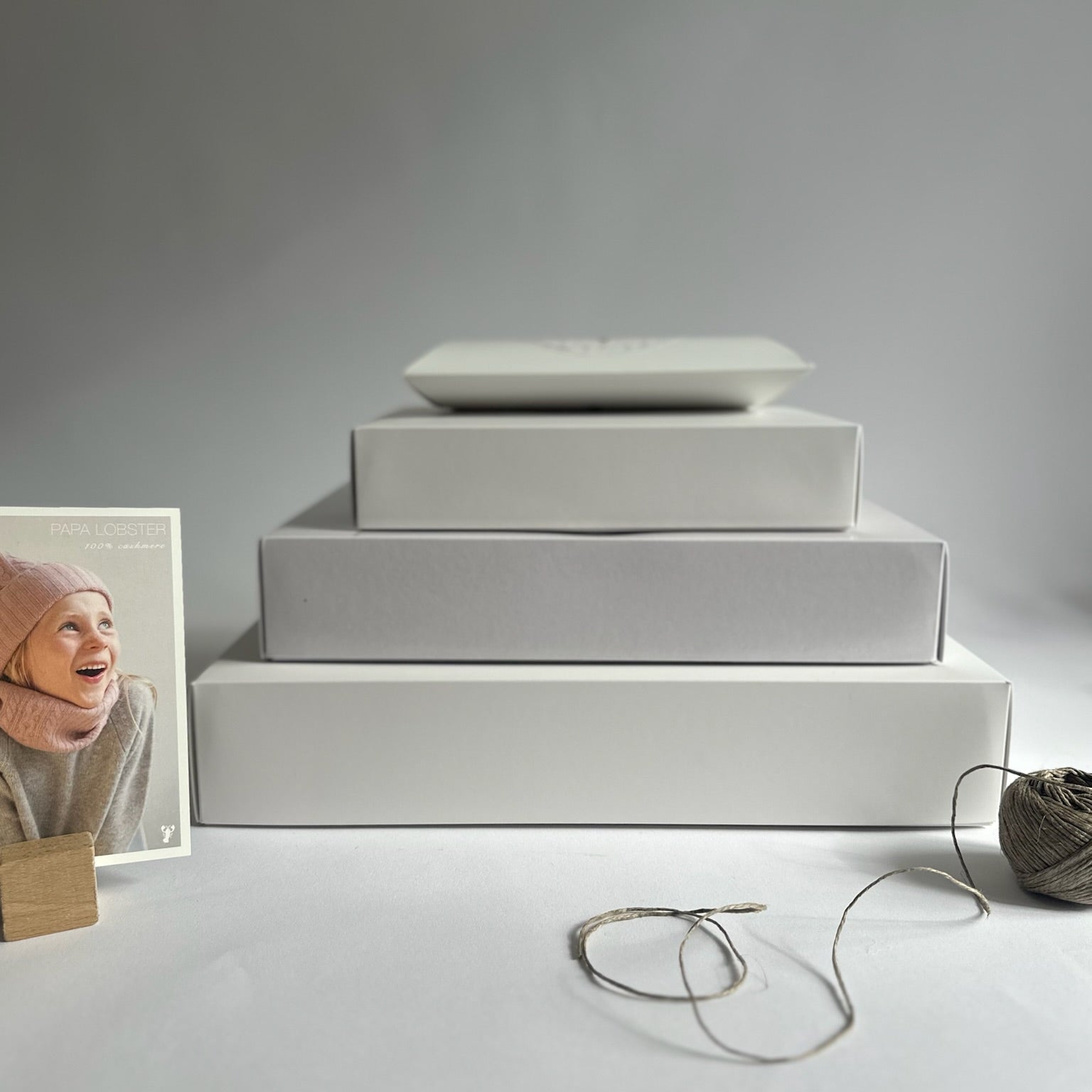 Premium gift box with transparent window