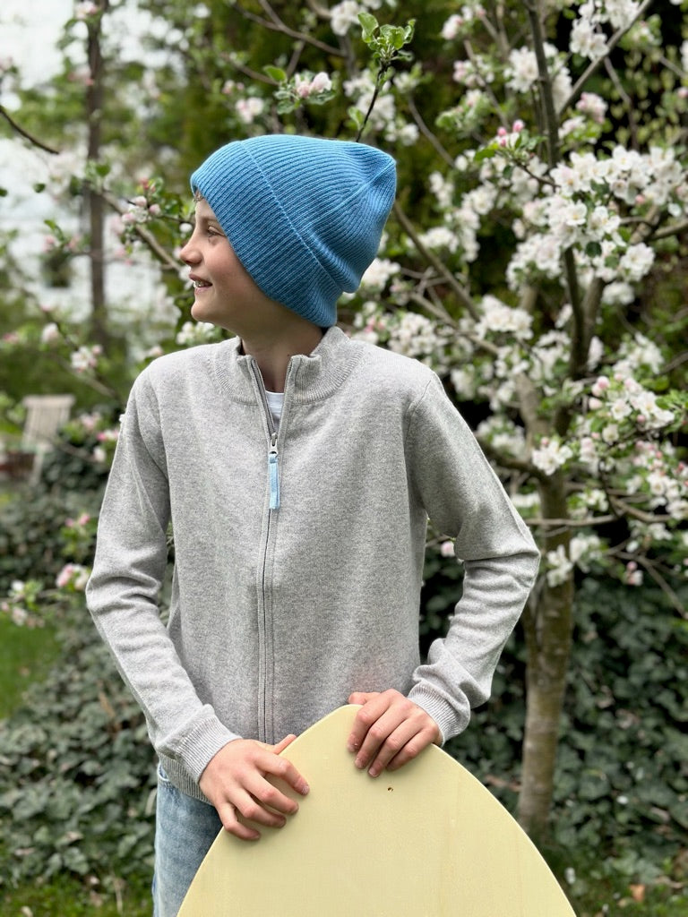 LUIS zipper cardigan