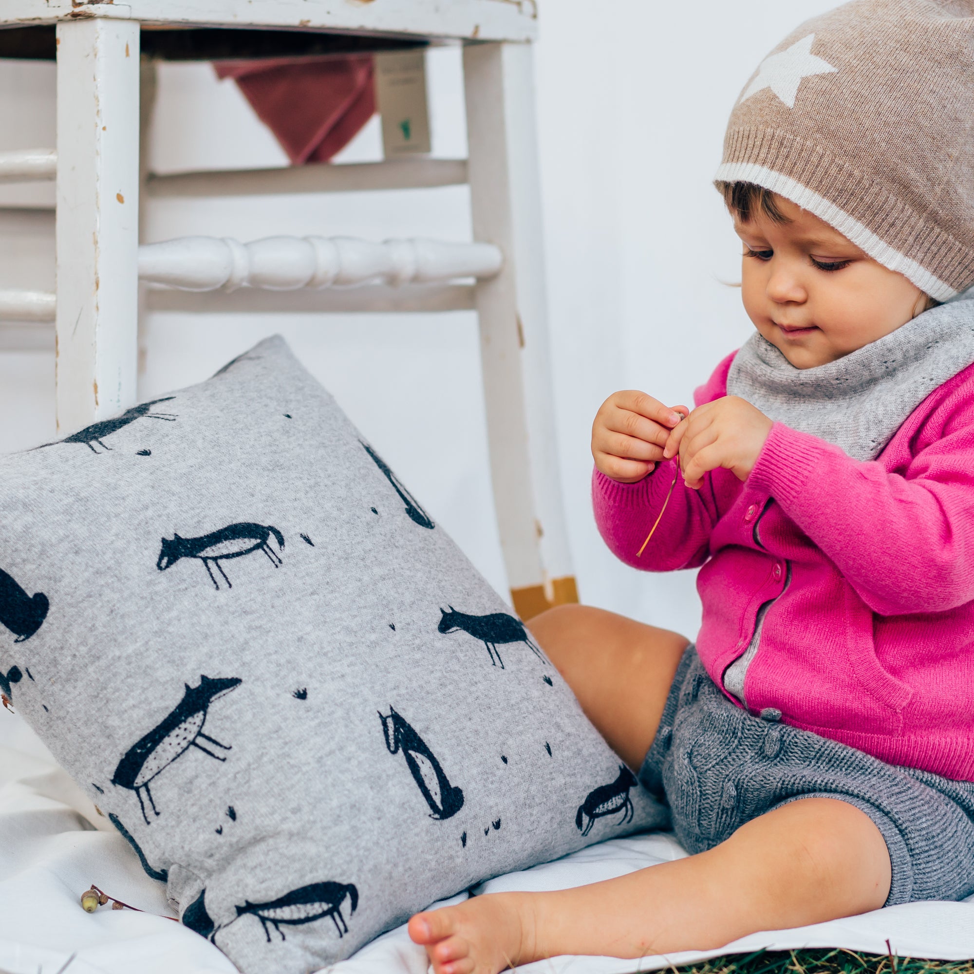 Cashmere cushion cover FOX