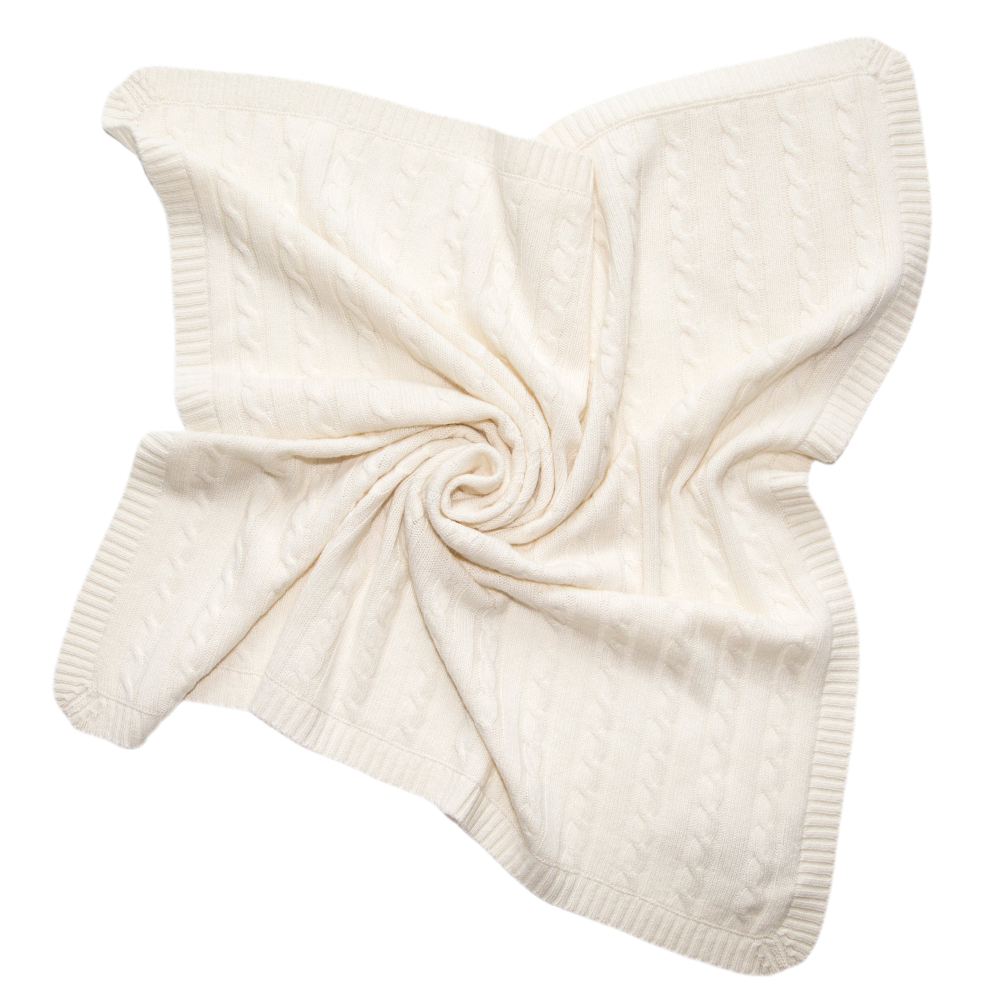 SHILOH cashmere baby blanket with hood
