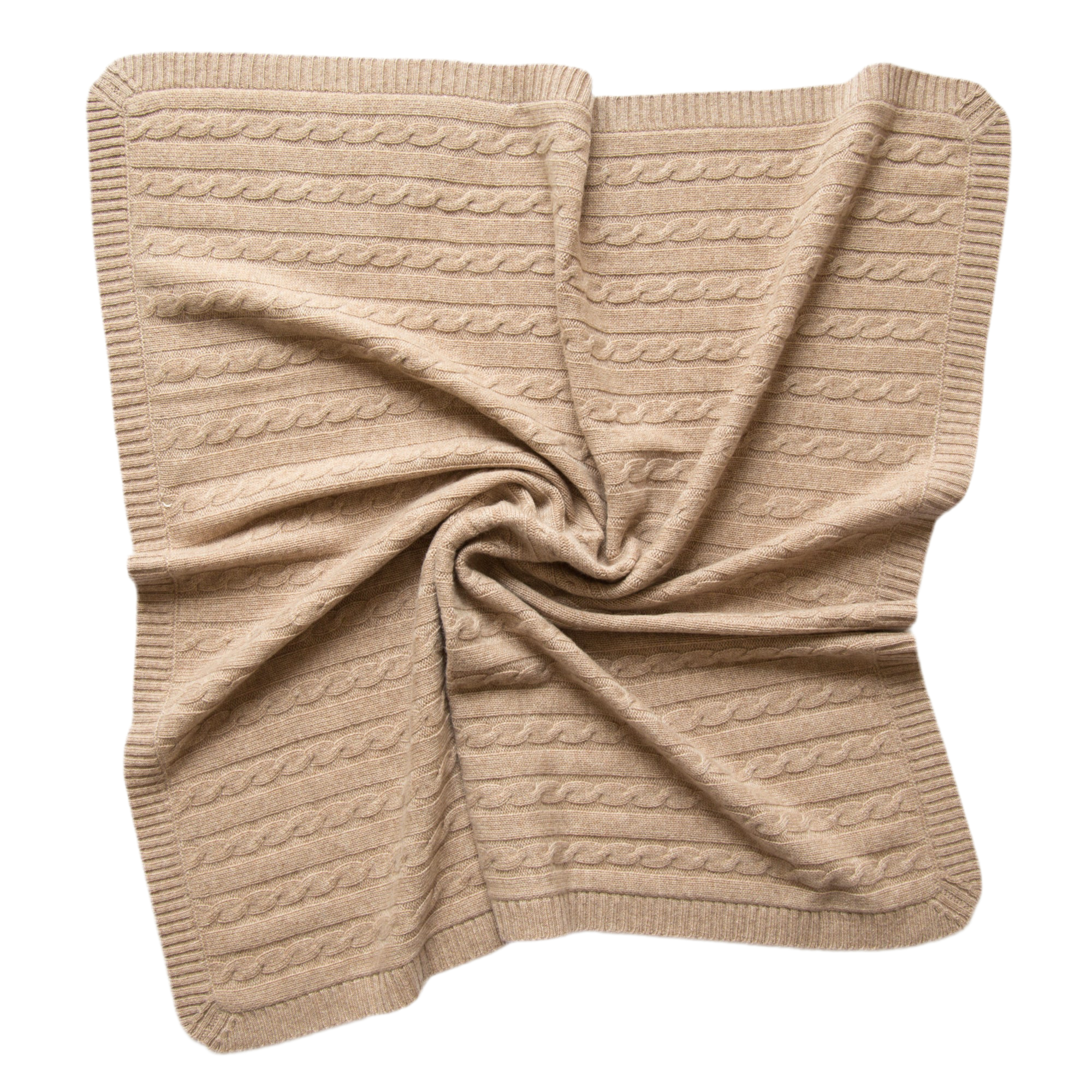 SHILOH X cashmere baby blanket
