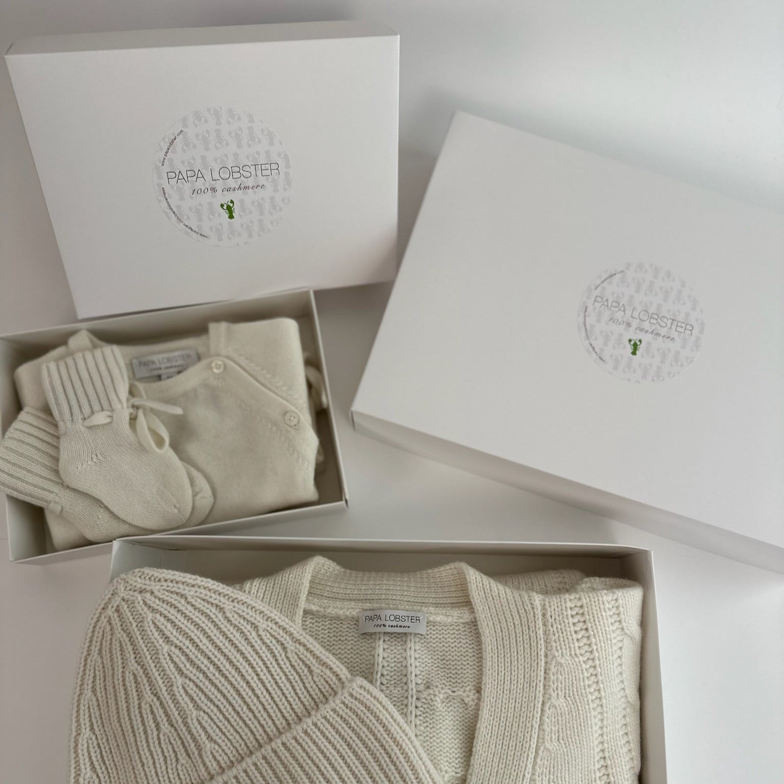 Gift box for cashmere clothing