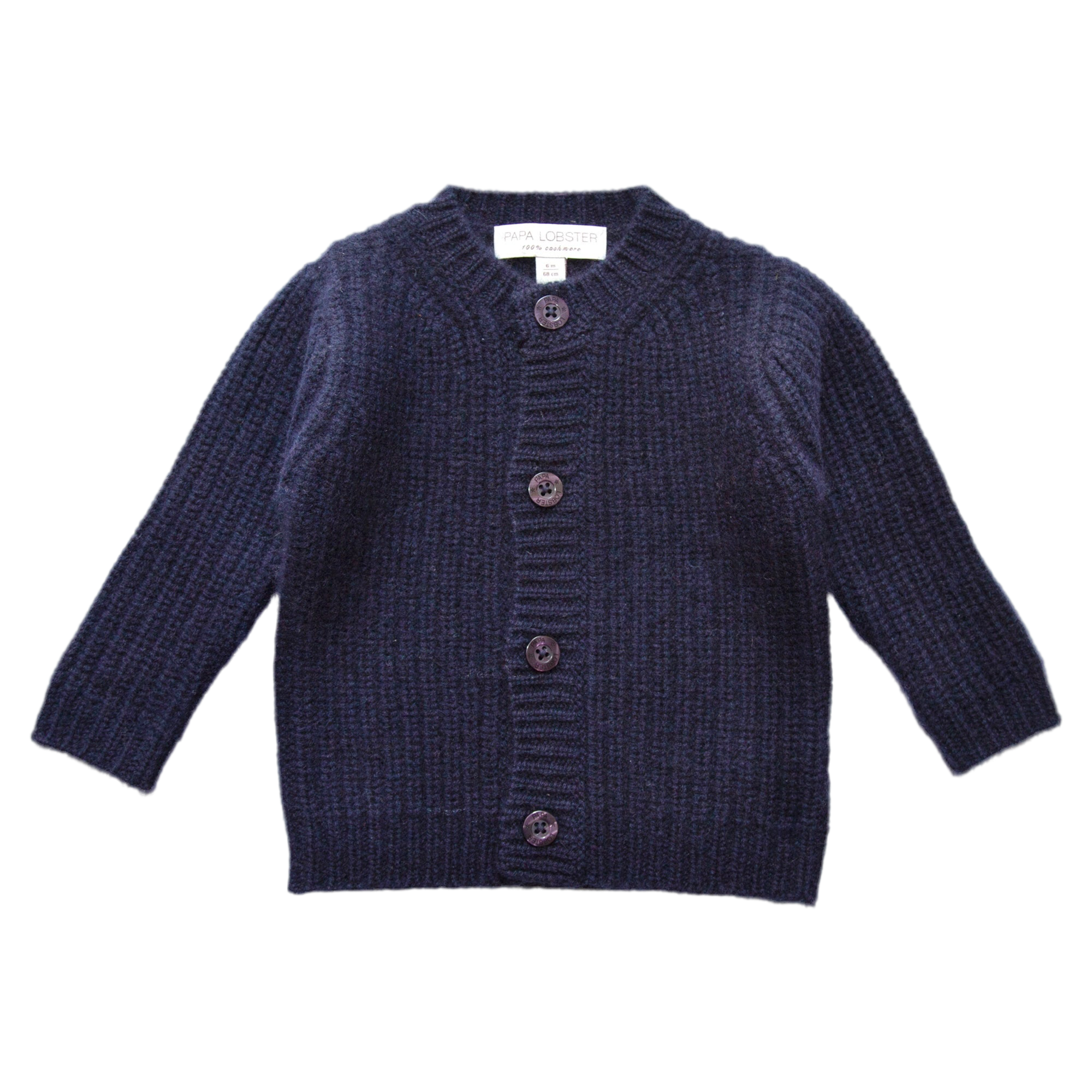 NOVA X cardigan made of patent knit
