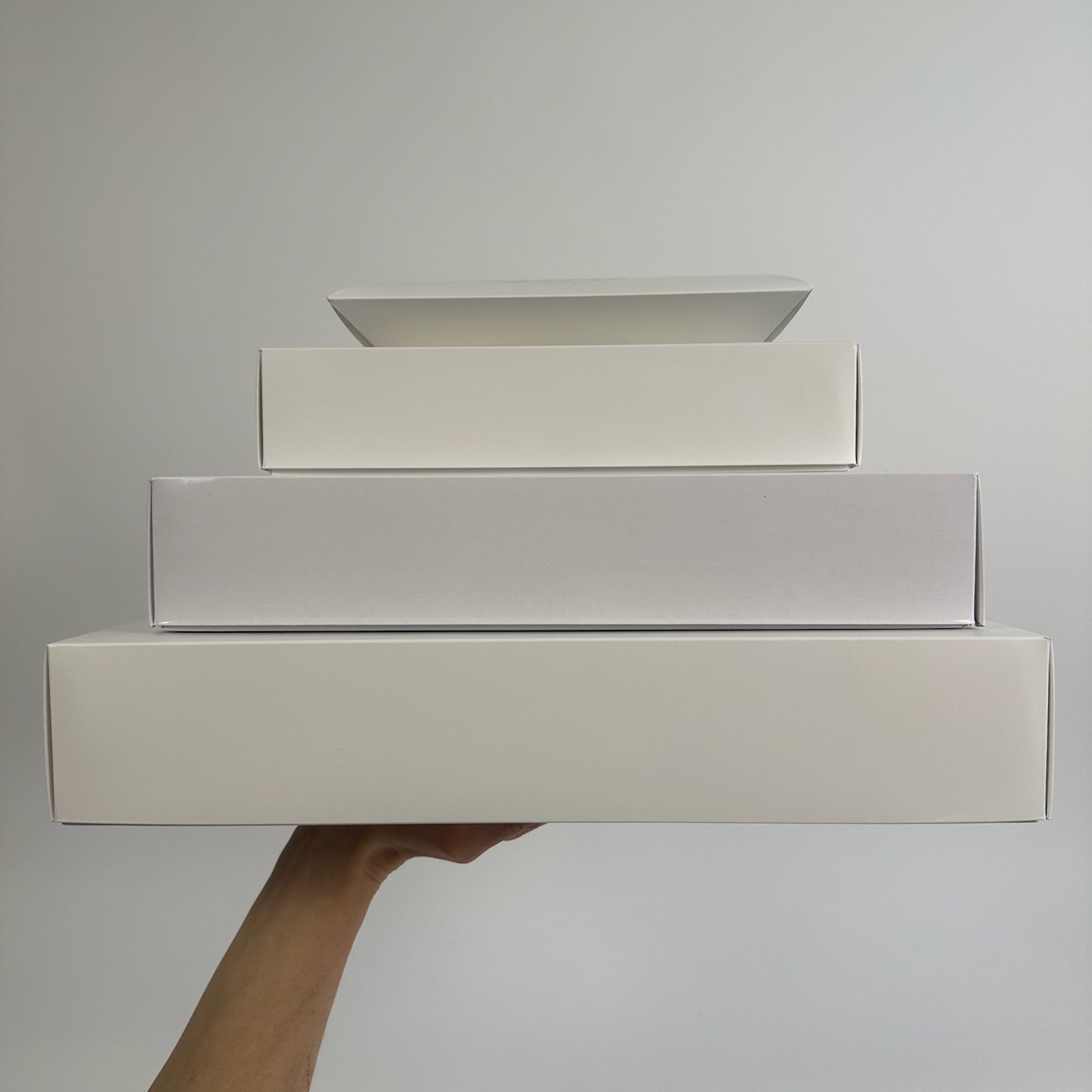 Premium gift box with transparent window