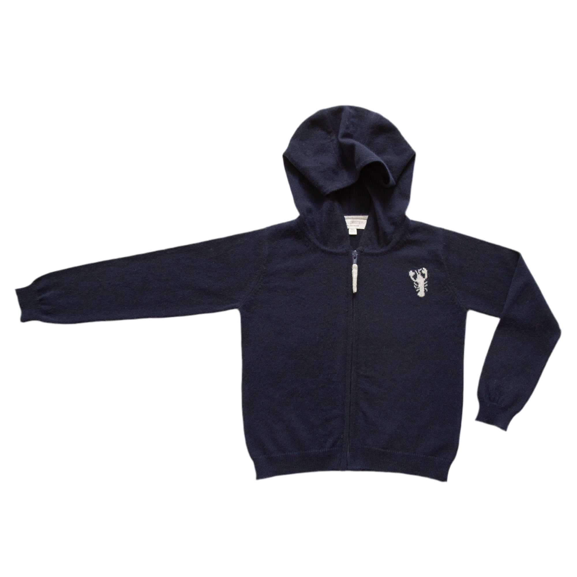 ZIGGY Zipper hooded jacket