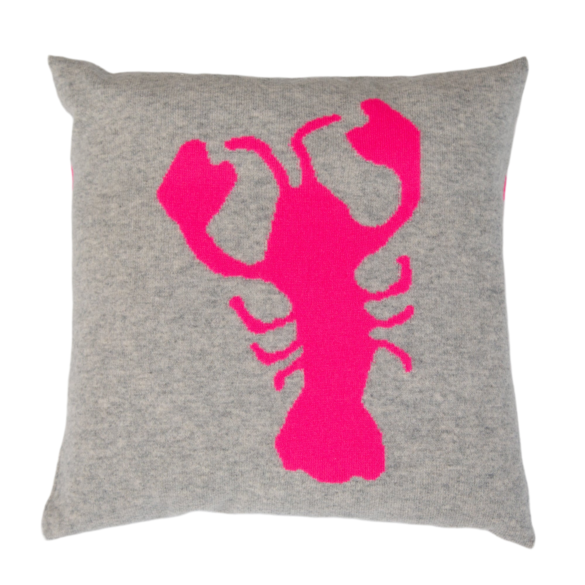 LOBSTER cashmere cushion cover