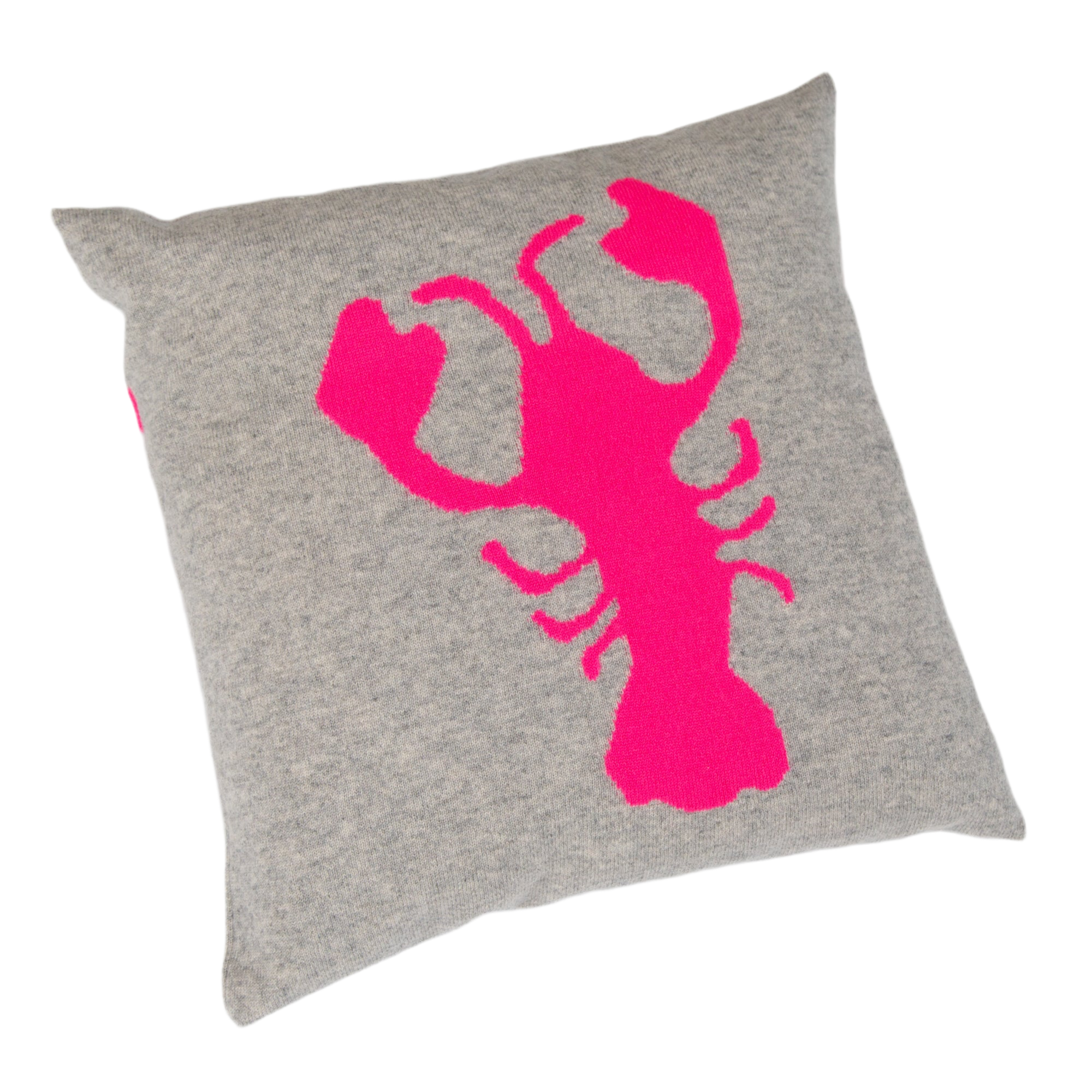 LOBSTER cashmere cushion cover