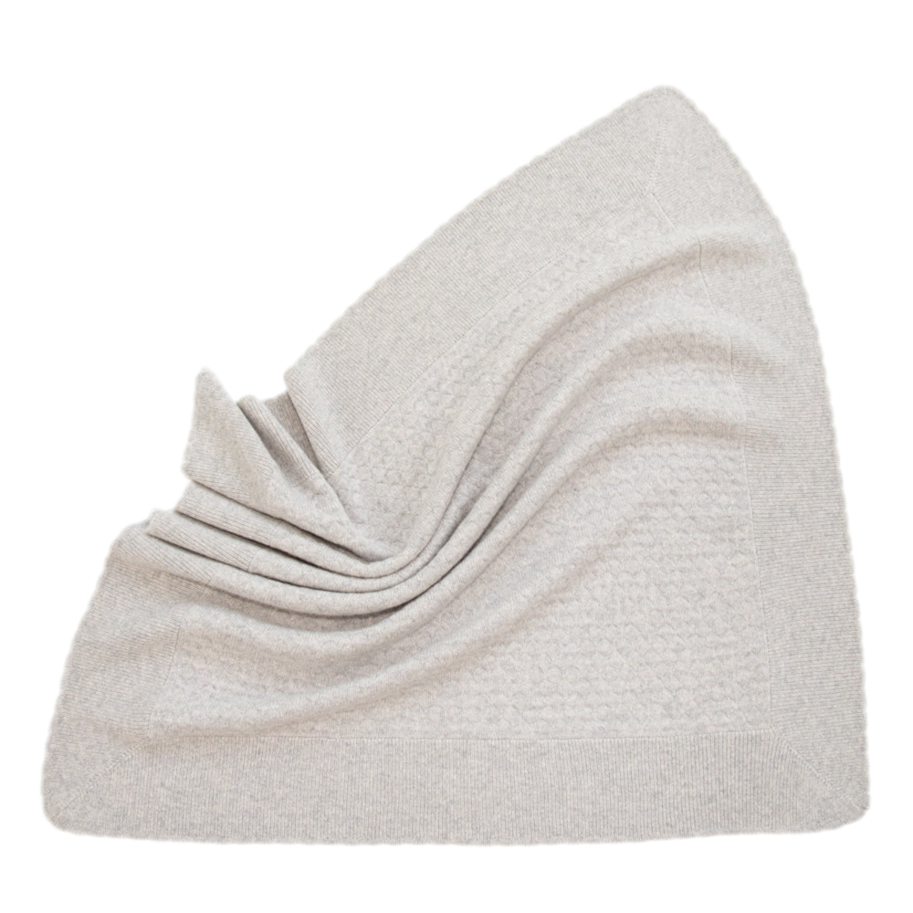 Babyblanket JORI - light gray mélange