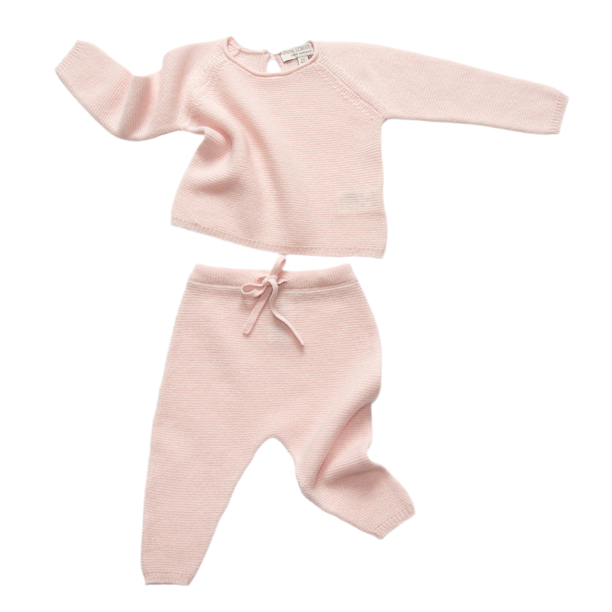 ANOUK cashmere baby set (sweater & trousers)