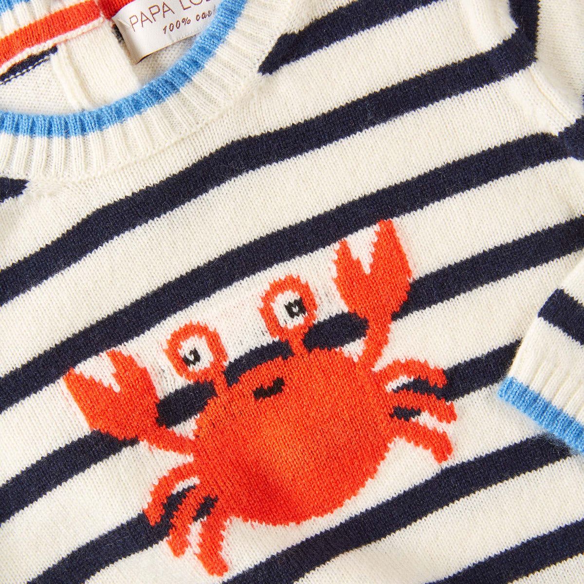 CRAB STRIPE Sweater