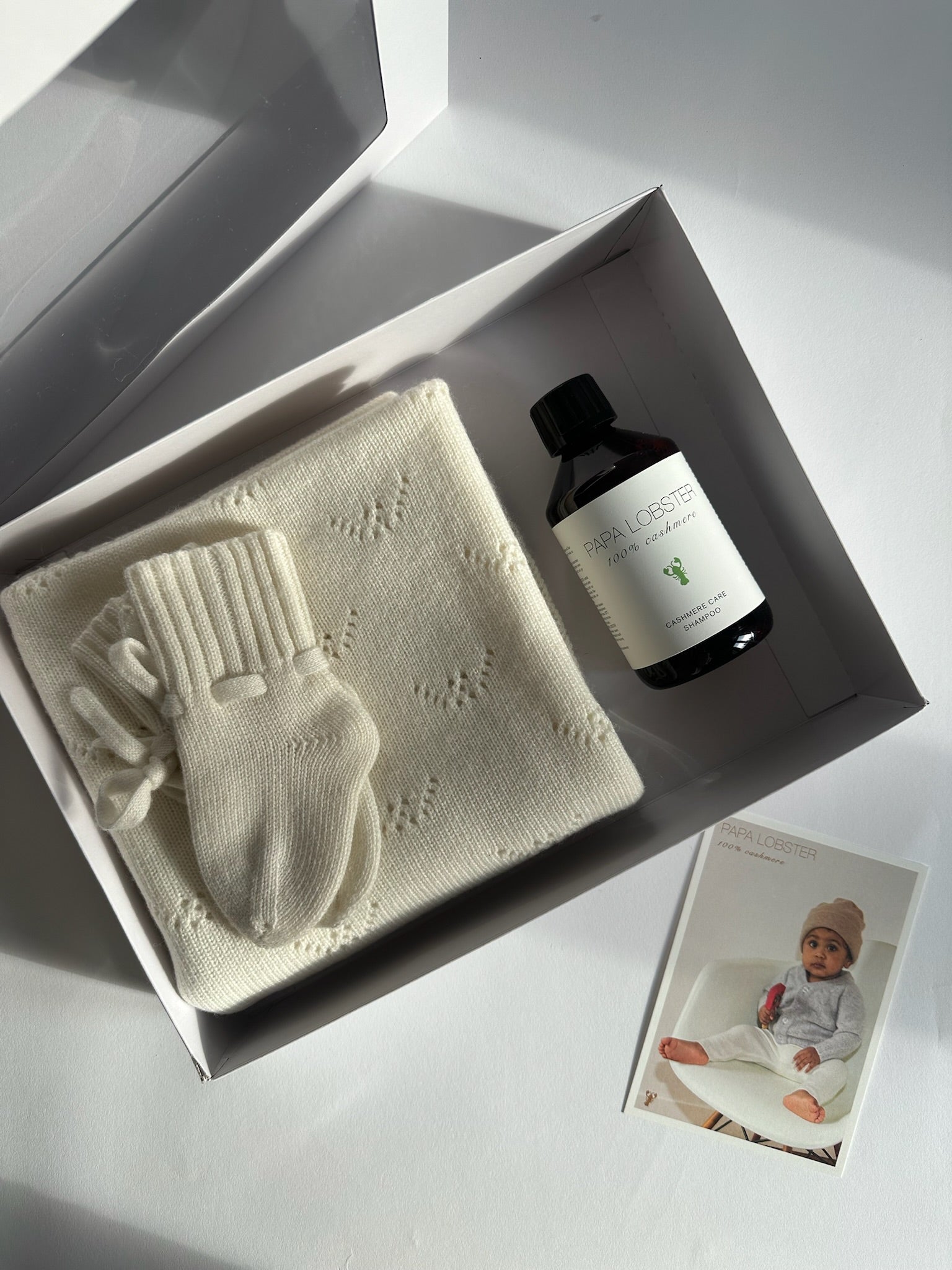 Premium gift box with transparent window