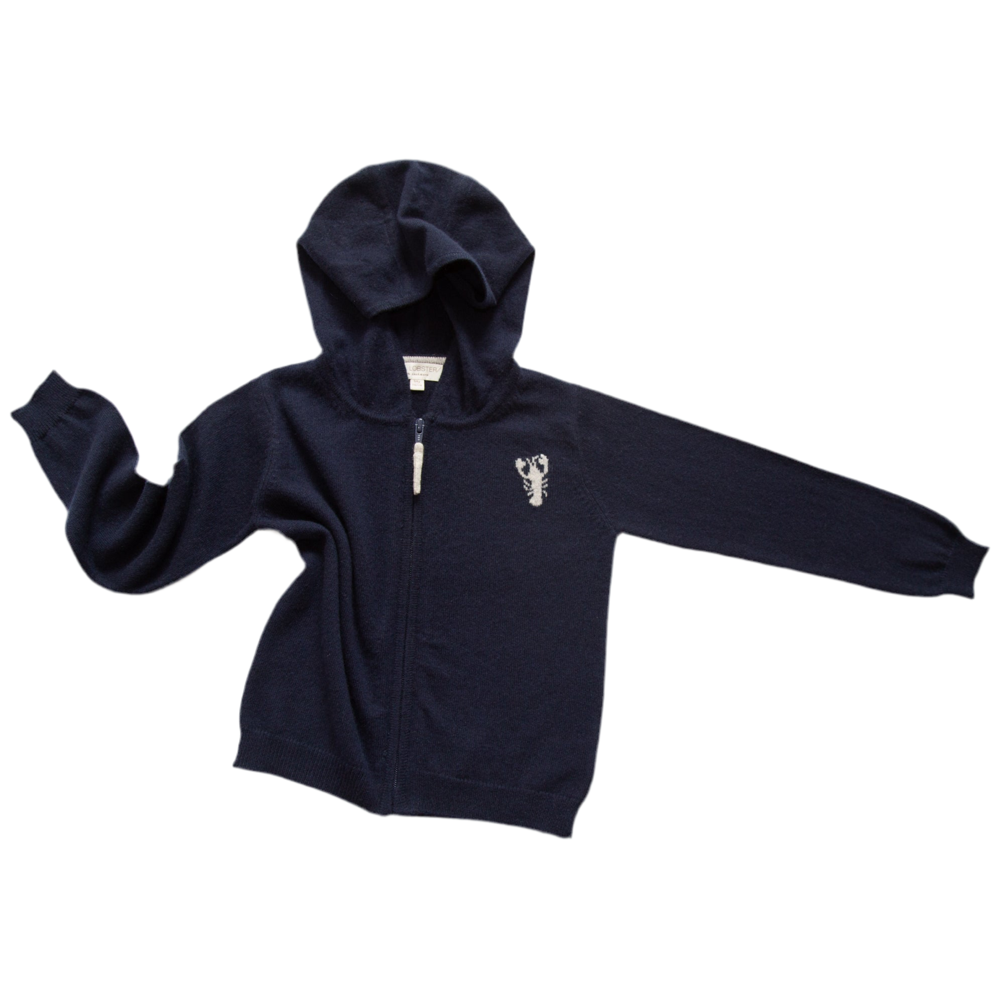 ZIGGY Zipper hooded jacket