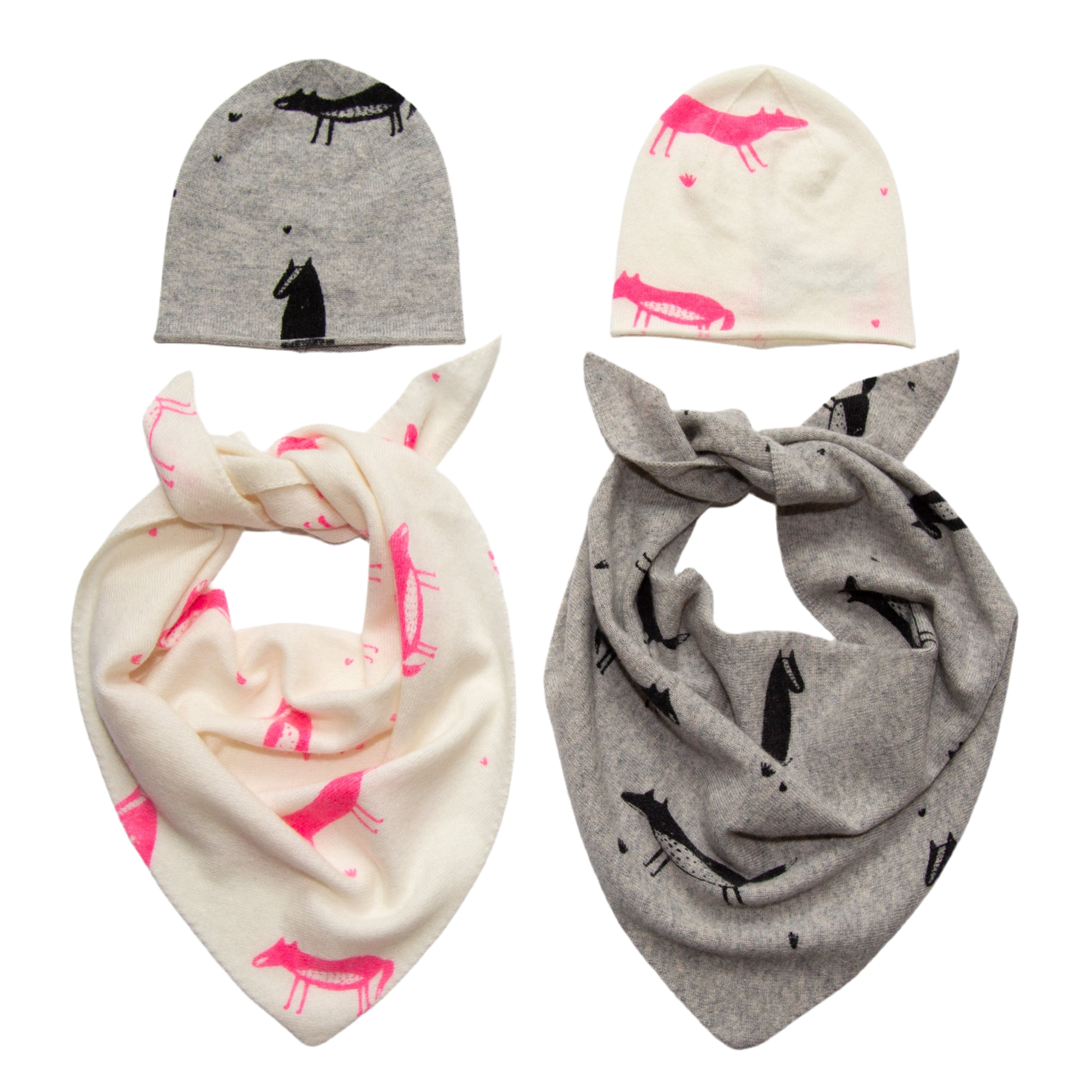 FOX triangular scarf