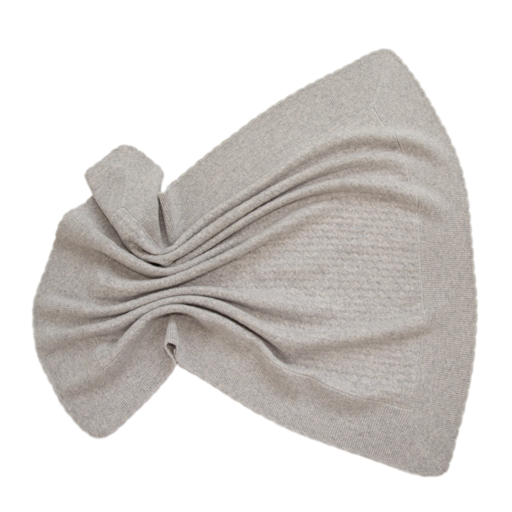 Babyblanket JORI - light gray mélange