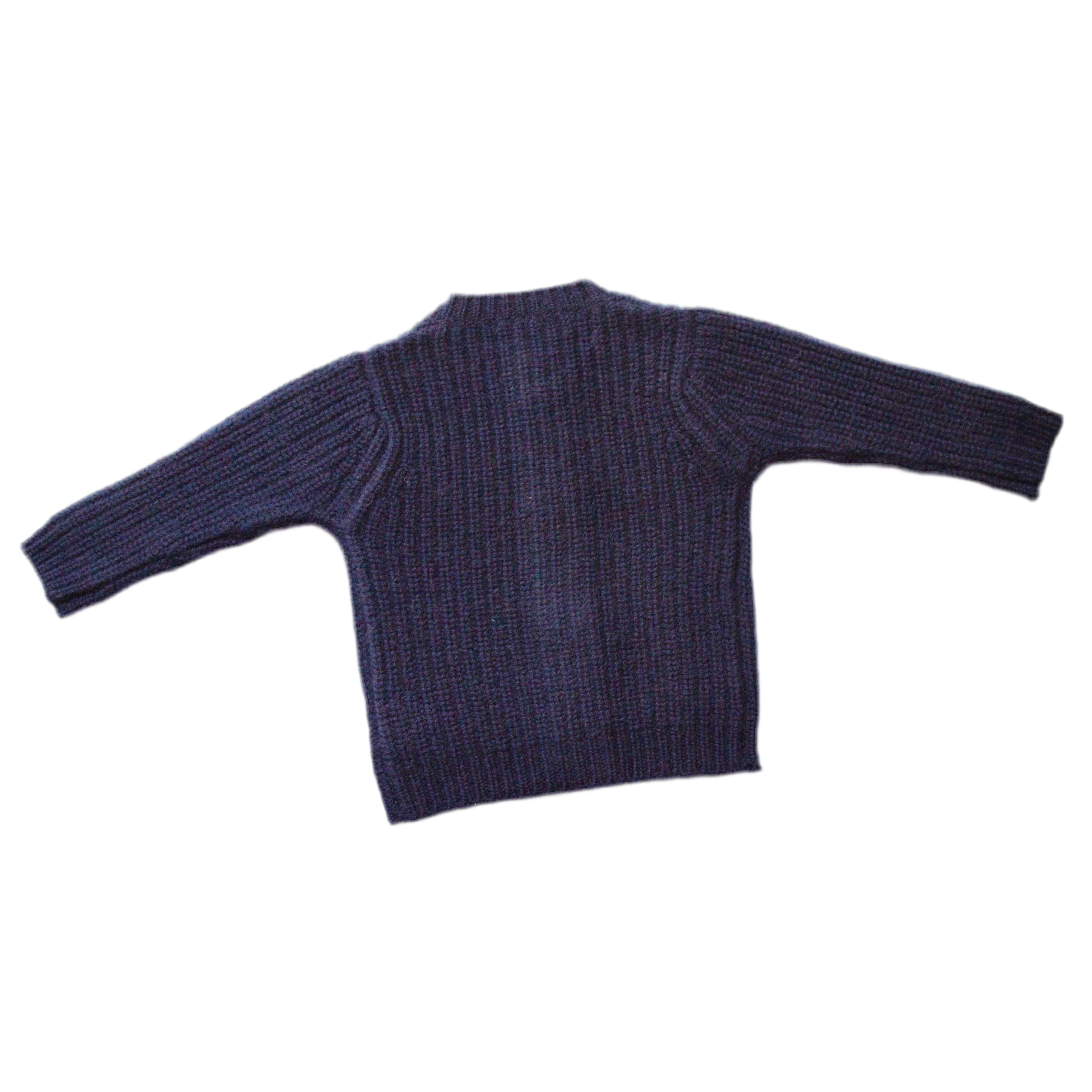 NOVA X cardigan made of patent knit