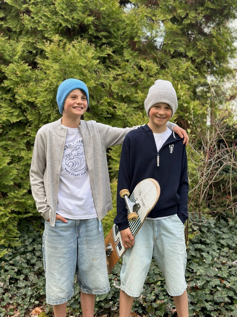 LUIS zipper cardigan