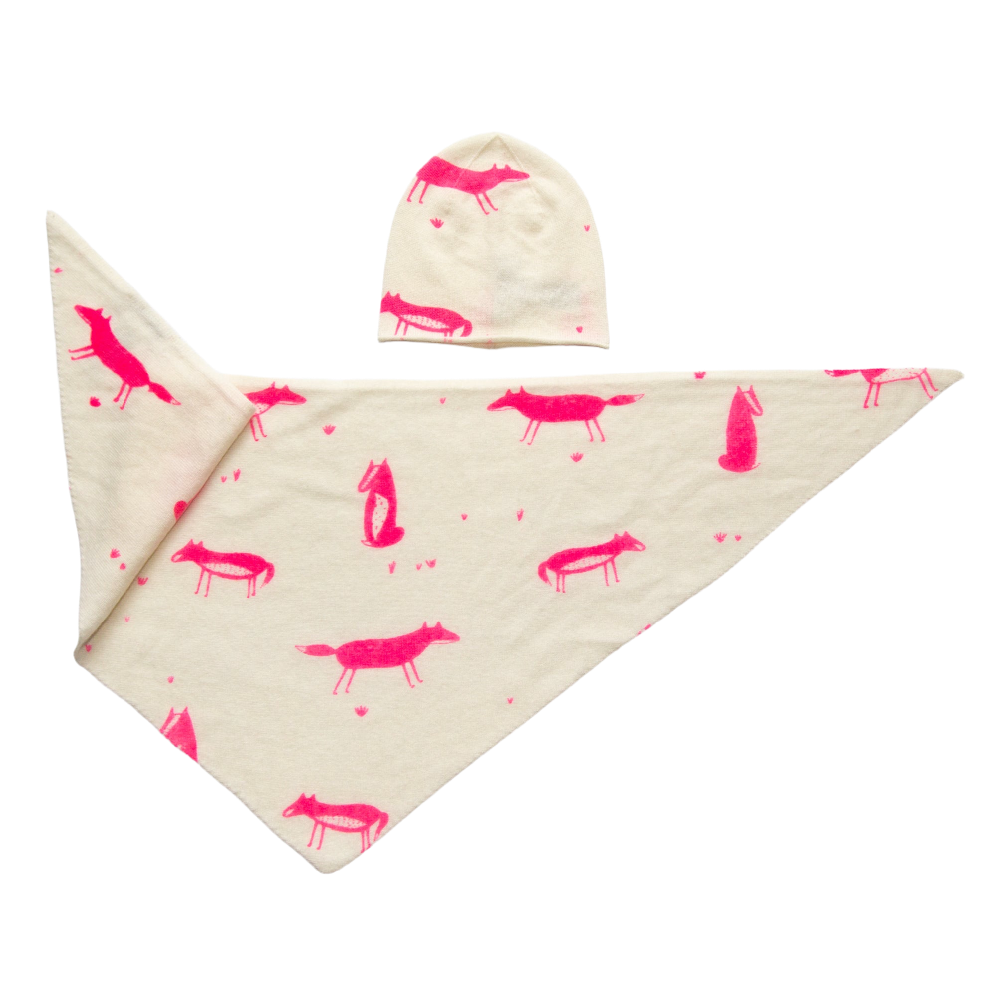 FOX triangular scarf