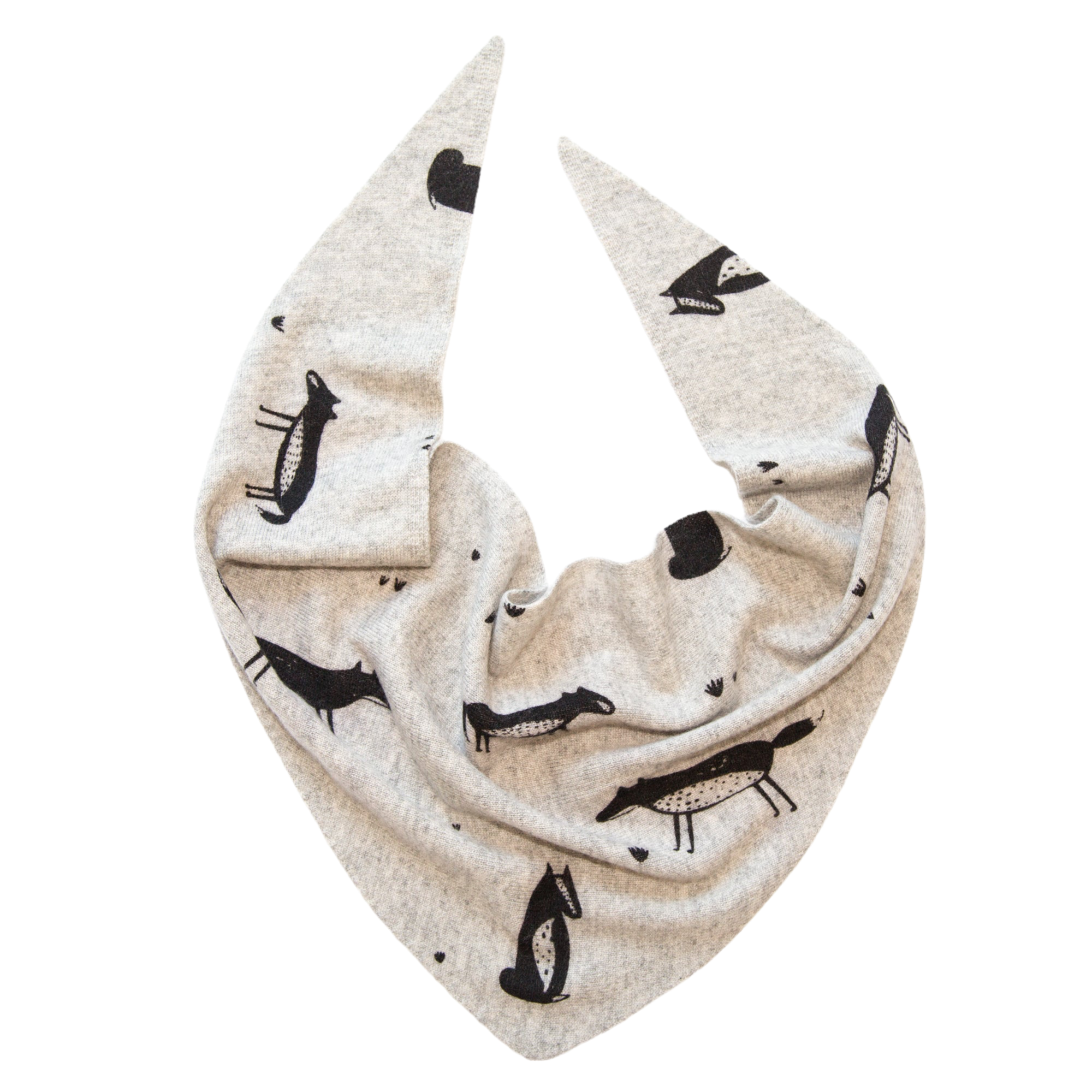 FOX triangular scarf