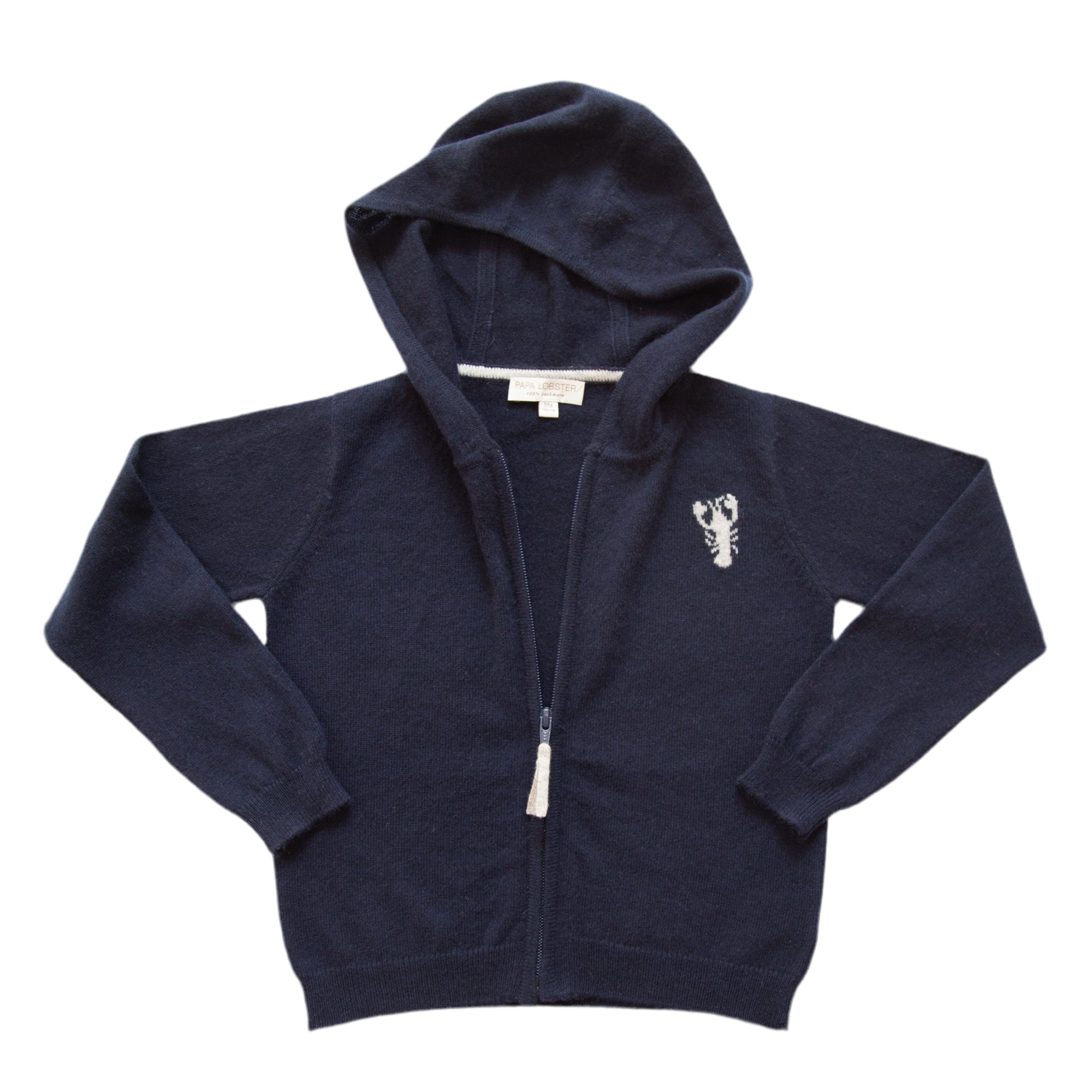 ZIGGY Zipper hooded jacket