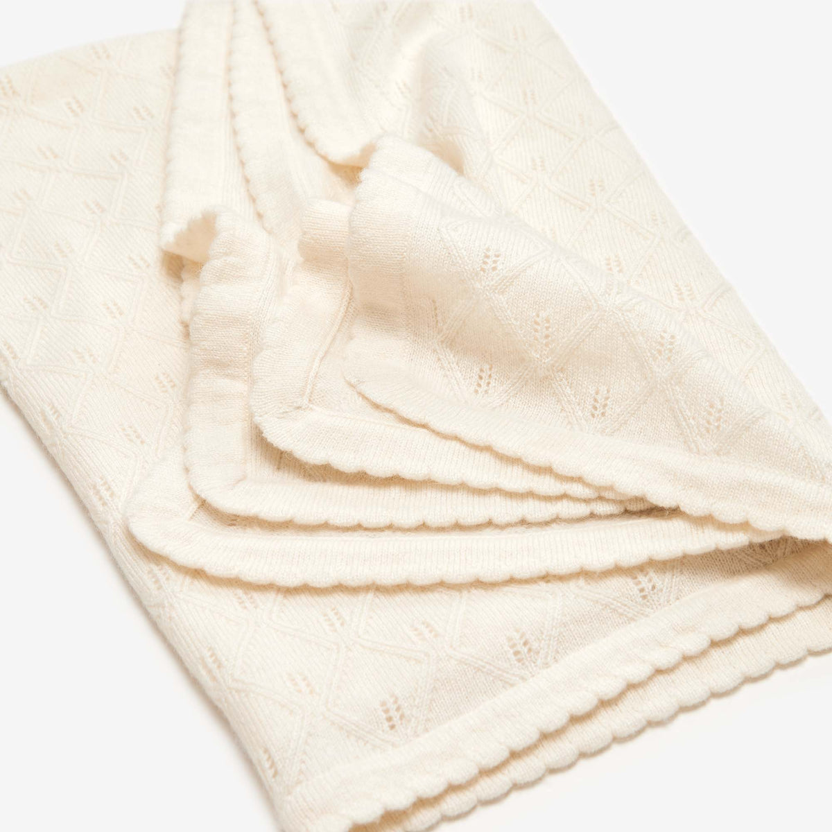 Cashmere baby blanket PEARL