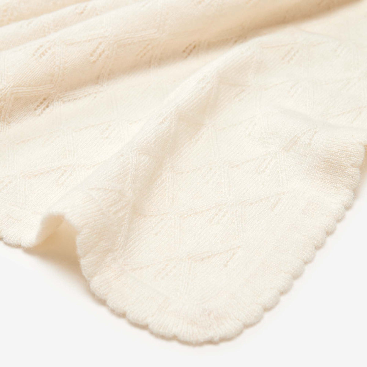 Cashmere baby blanket PEARL