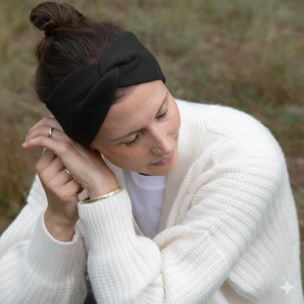 Headband SIENNA with knot twist