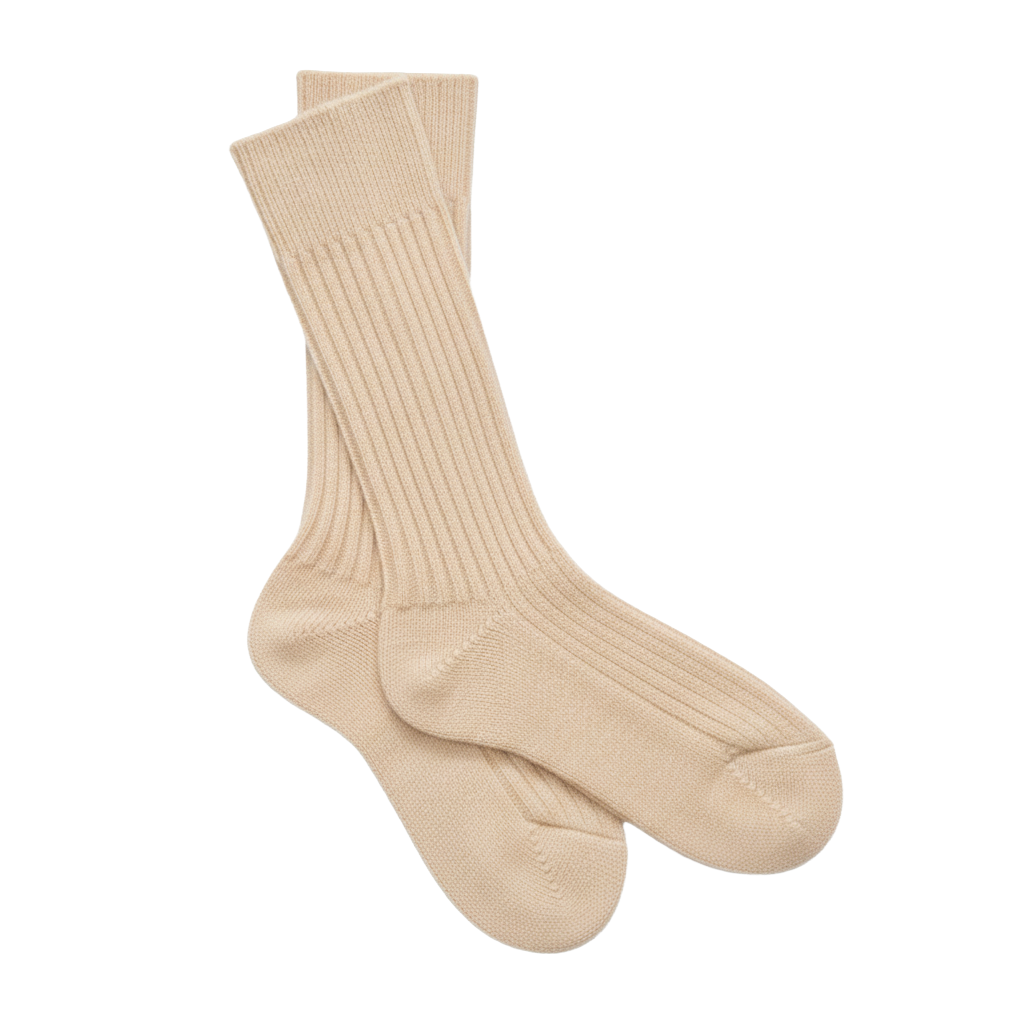 SOLID cashmere socks