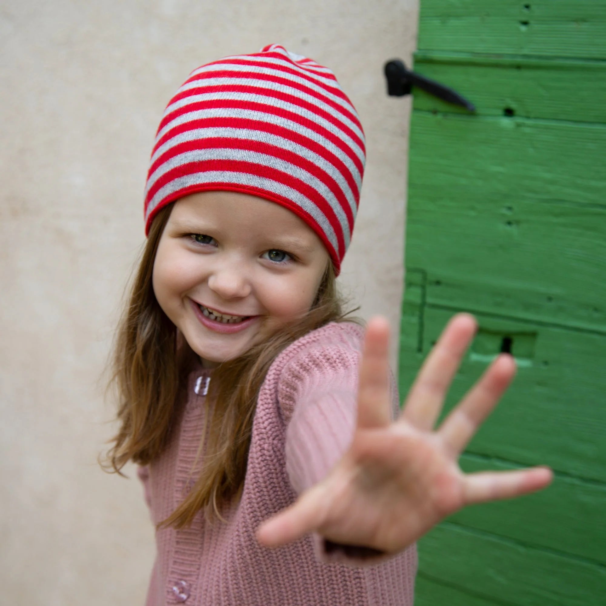 NOVA X cardigan made of patent knit