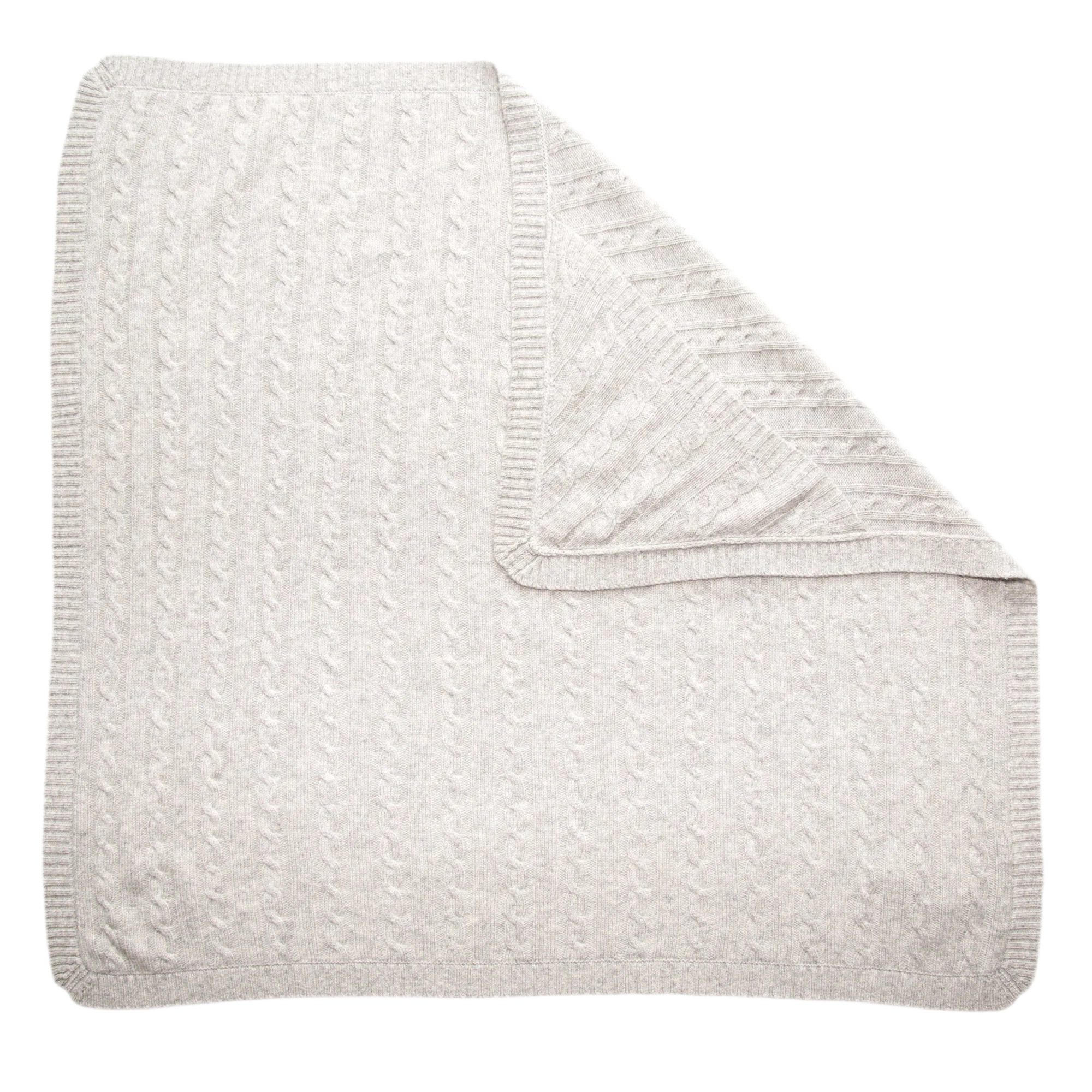 SHILOH cashmere baby blanket with hood