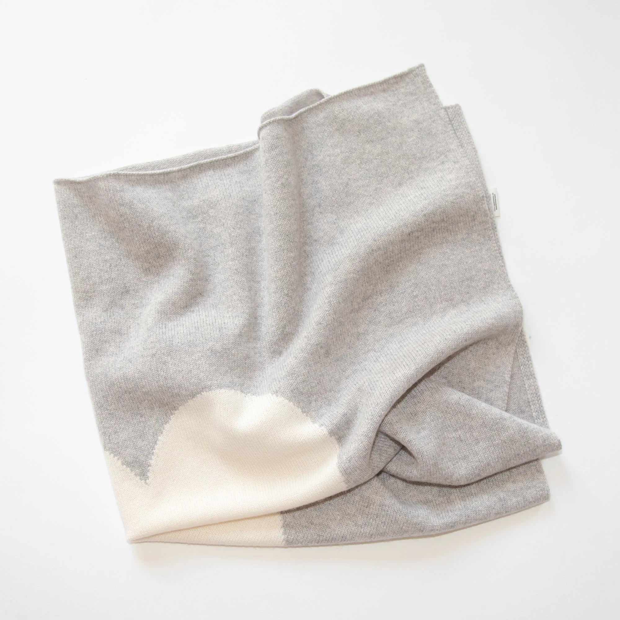 HEART cashmere baby blanket