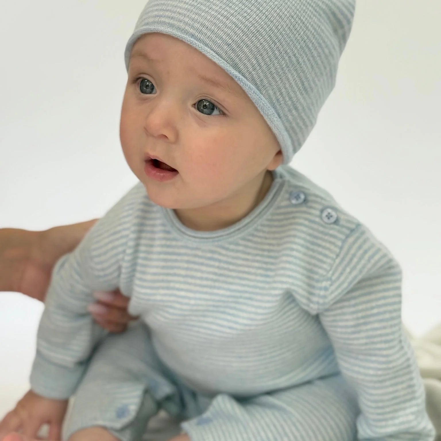 Baby overall KIM MINISTRIPE