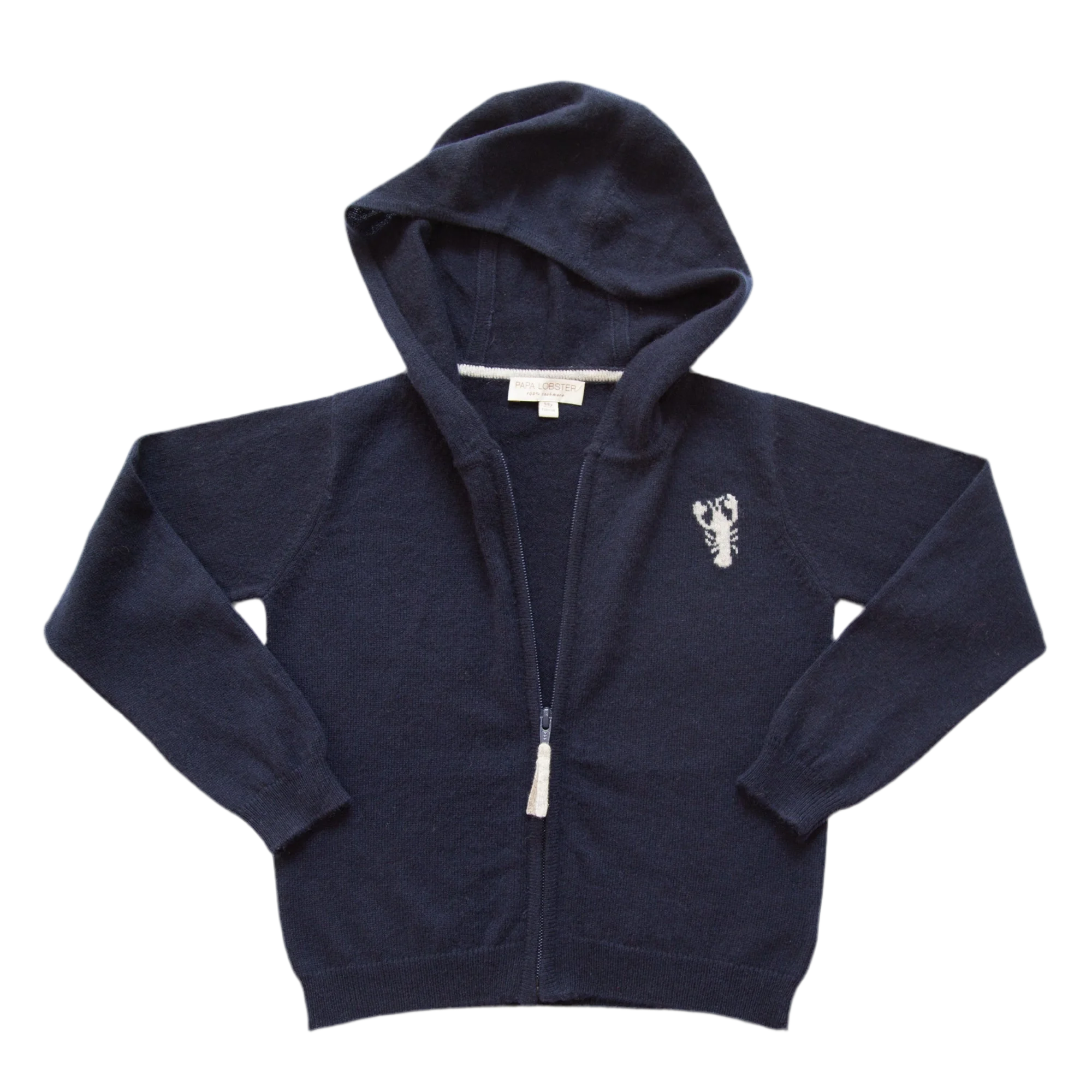 ZIGGY Zipper hooded jacket