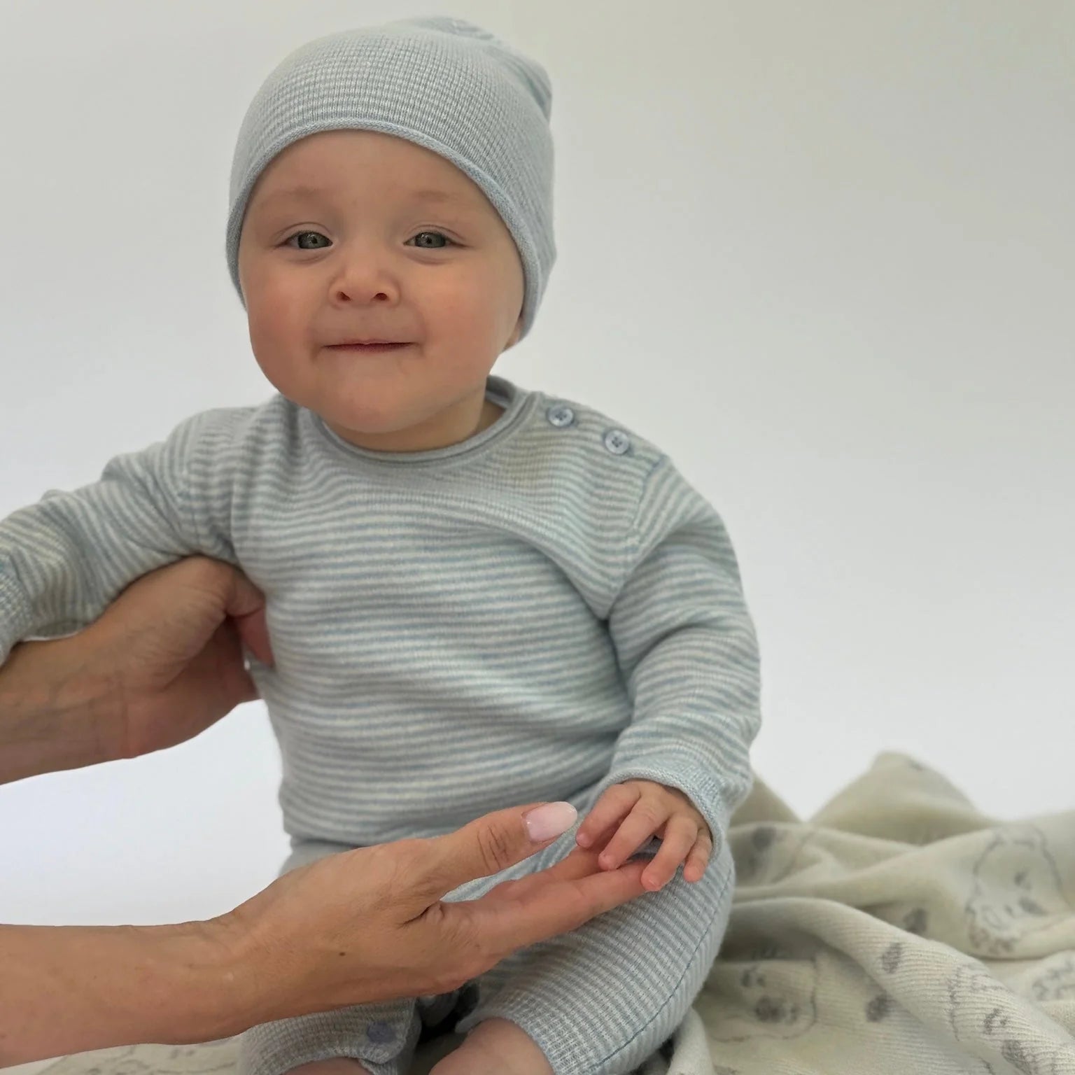 Baby overall KIM MINISTRIPE