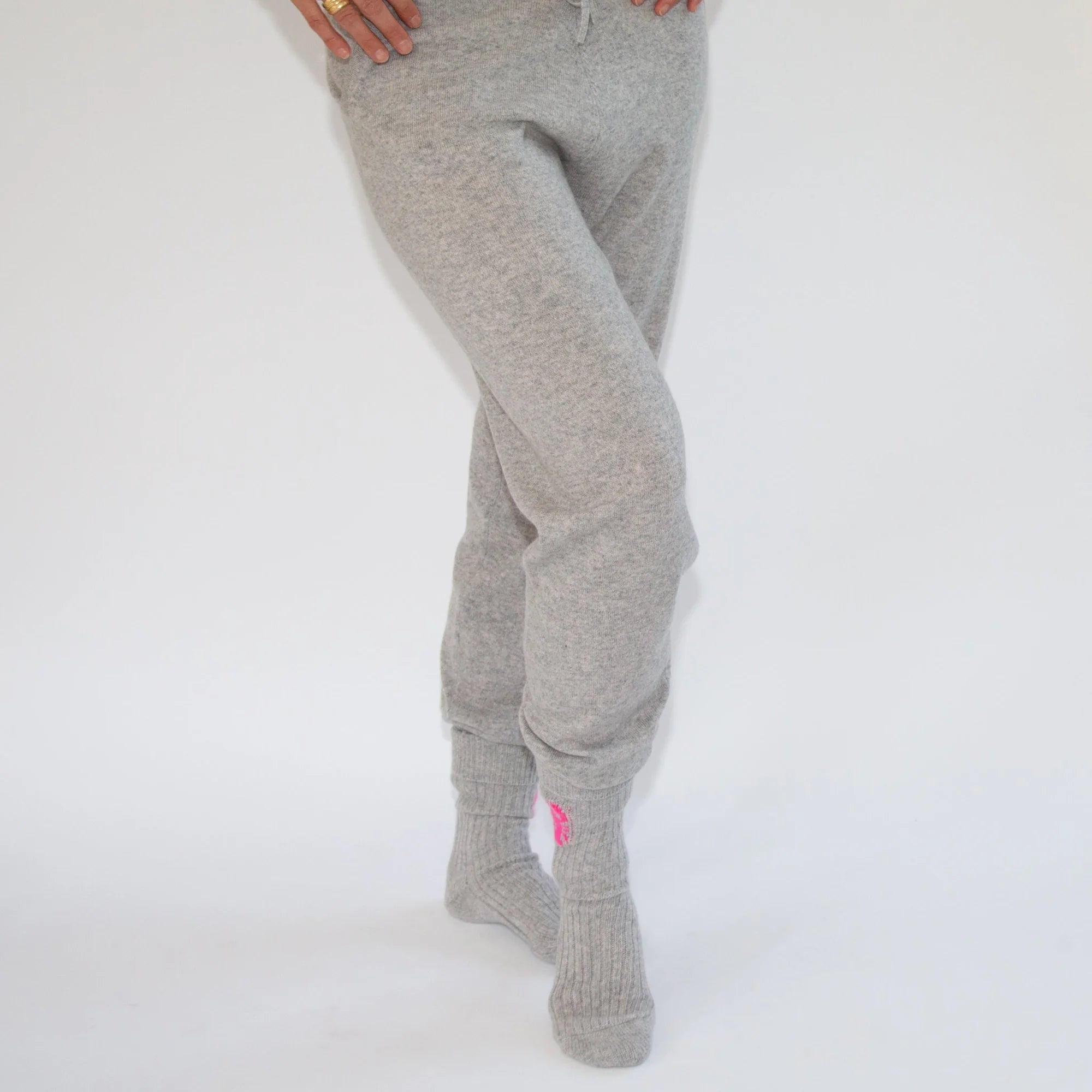 PAPA LOBSTER cashmere socks