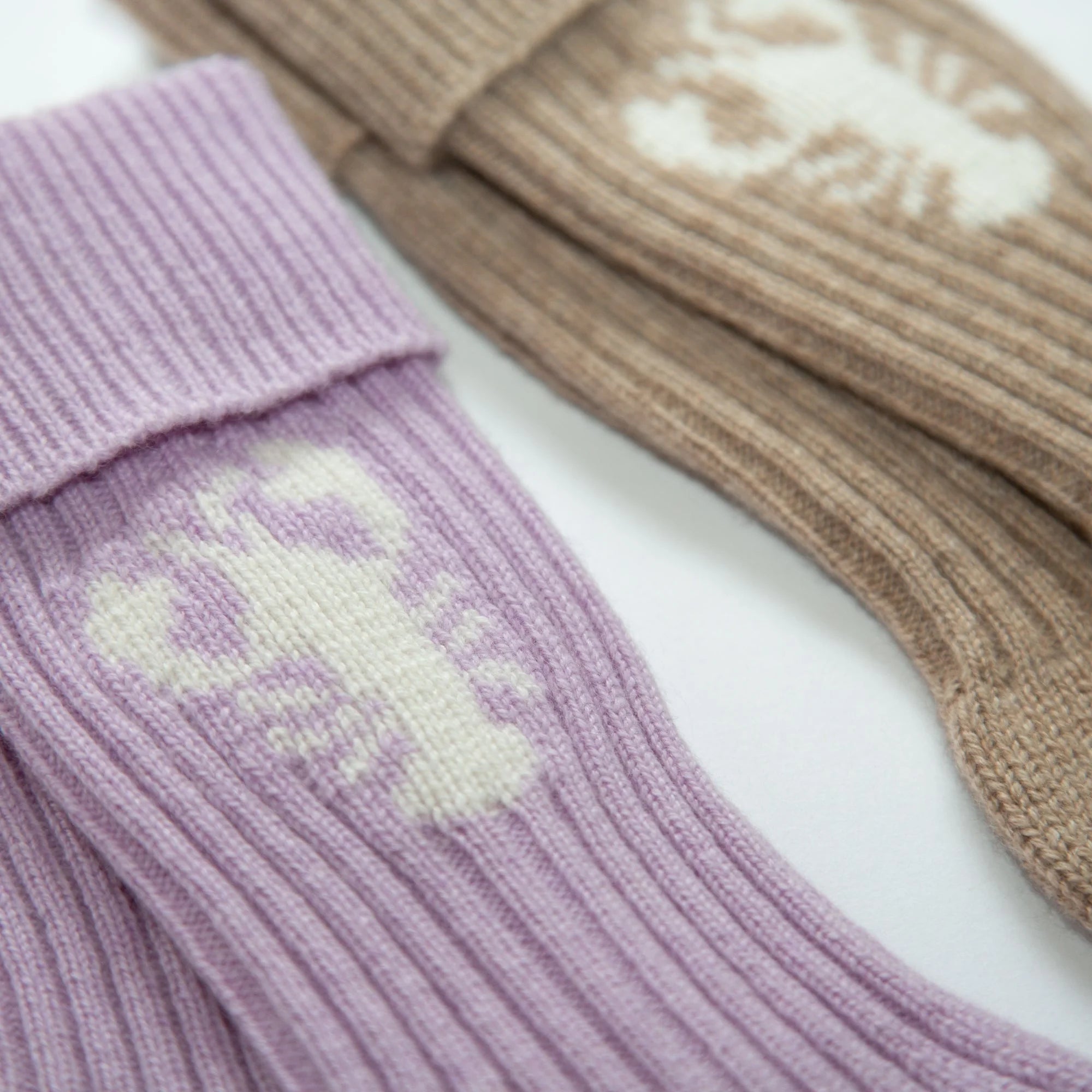 PAPA LOBSTER cashmere socks