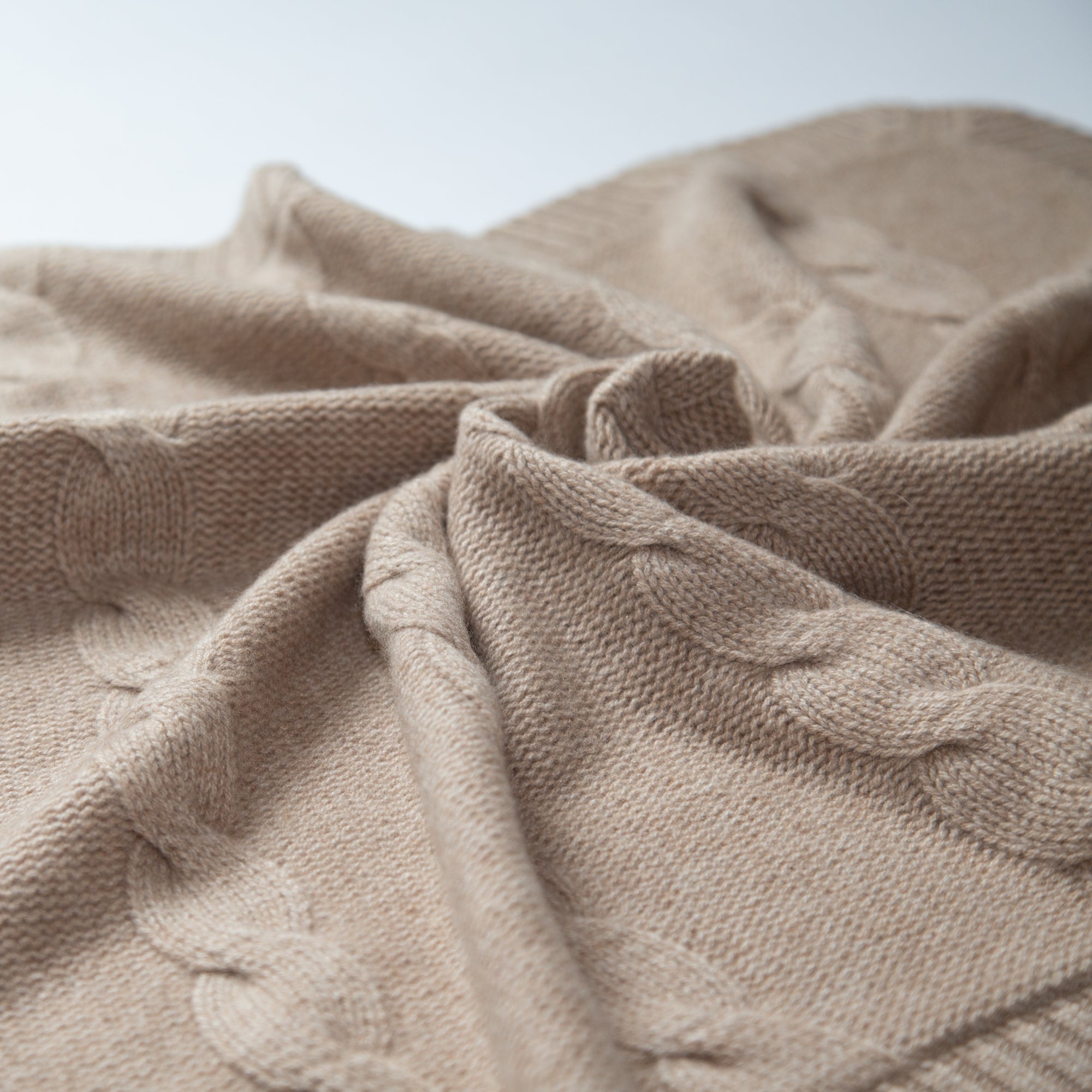 Babydecke JULES mit Zopfmuster