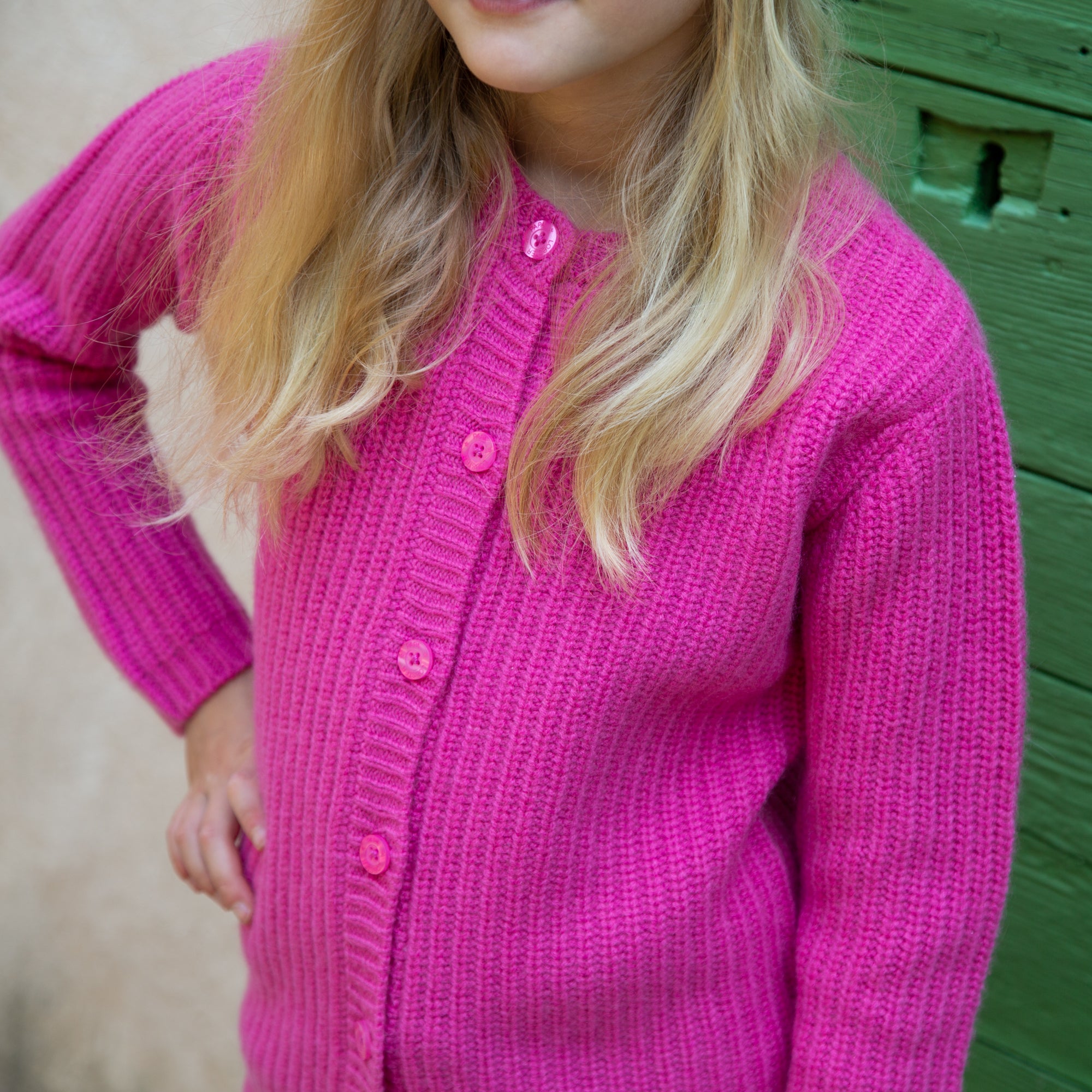 Cardigan NOVA X aus Patentstrick