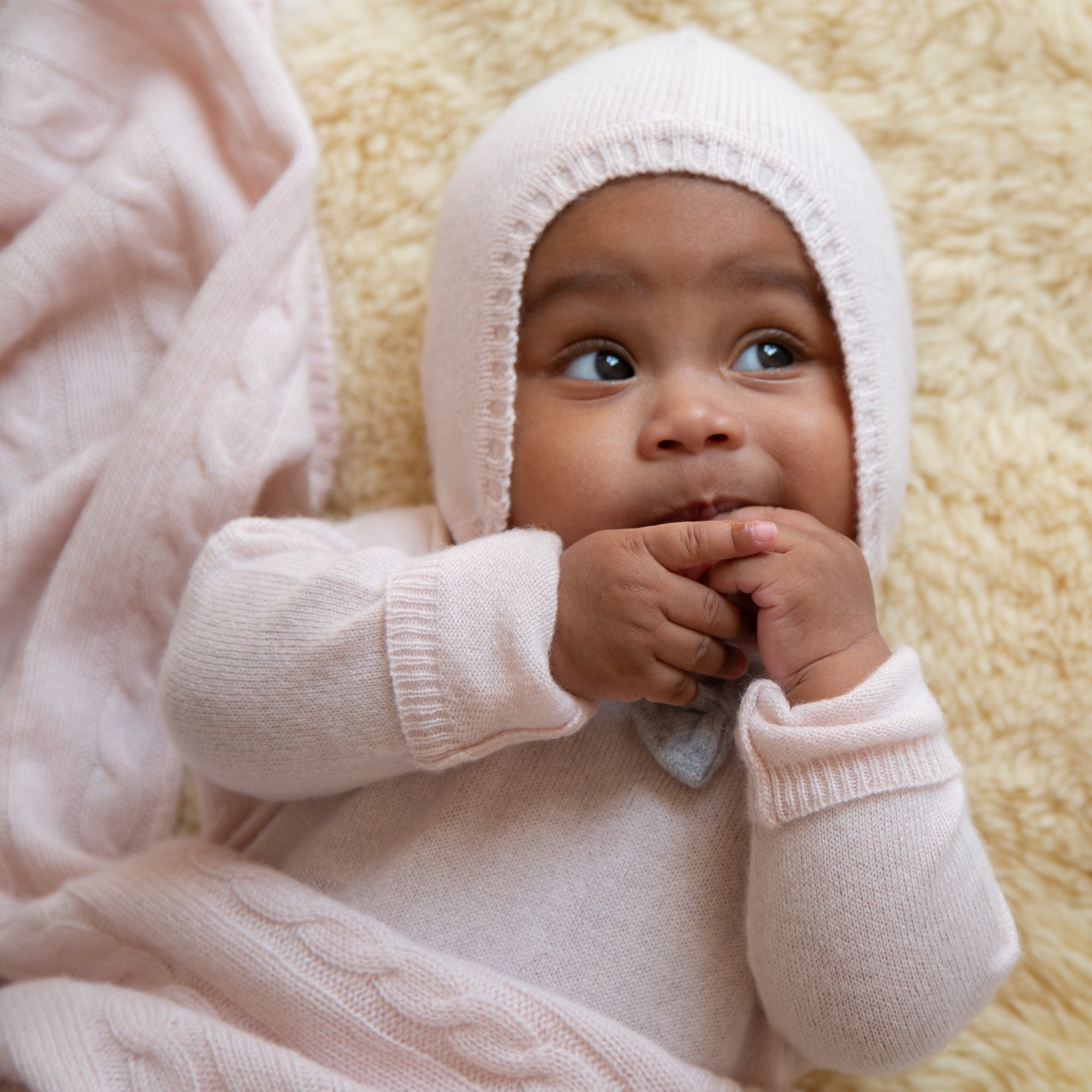 Babymütze JANNE zum Binden