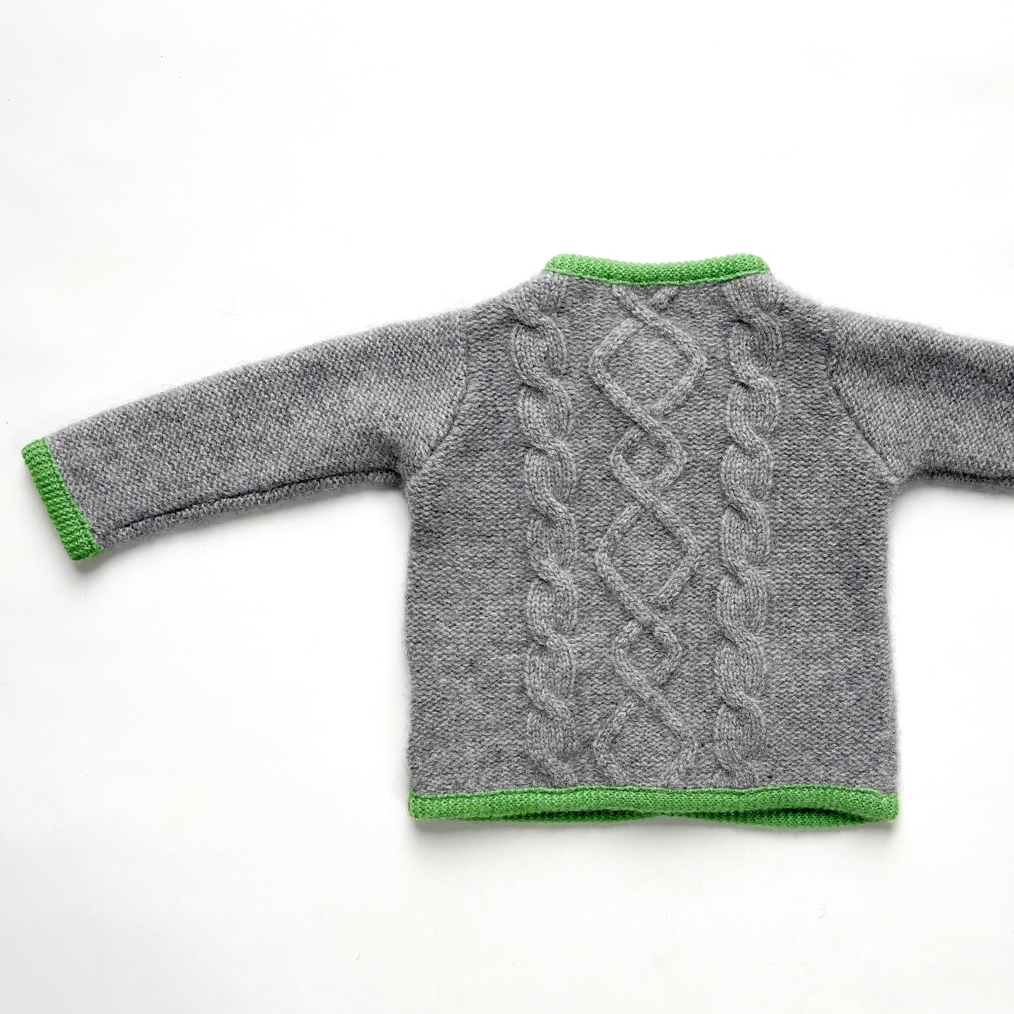 Trachten-Cardigan MAXI mit Aranmuster