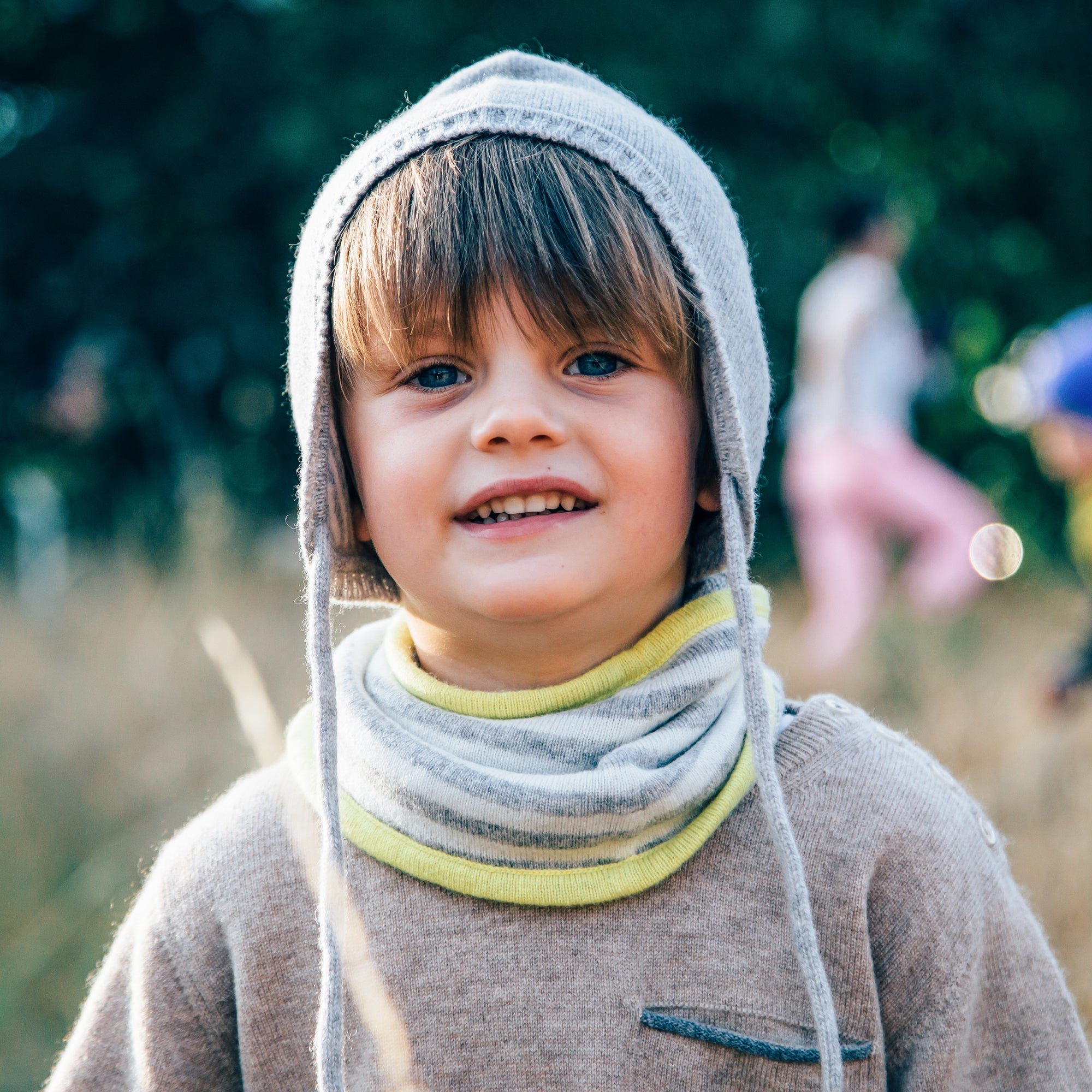 Babymütze JANNE zum Binden