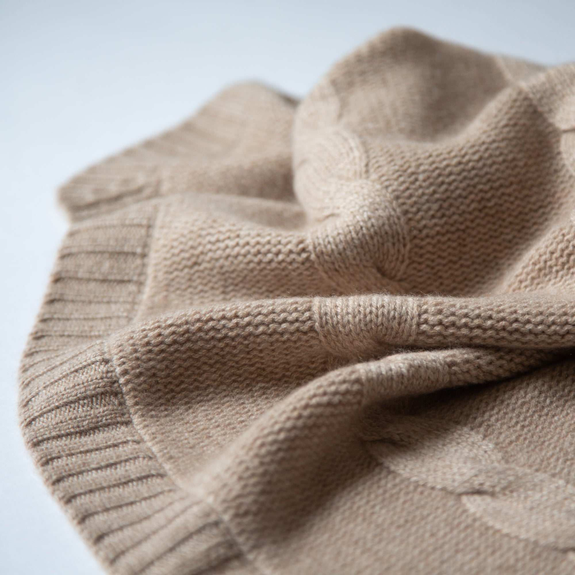 Babydecke JULES mit Zopfmuster