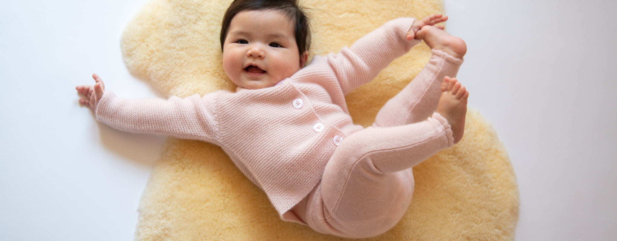 Kaschmir Strickjacken für Baby Mädchen 
