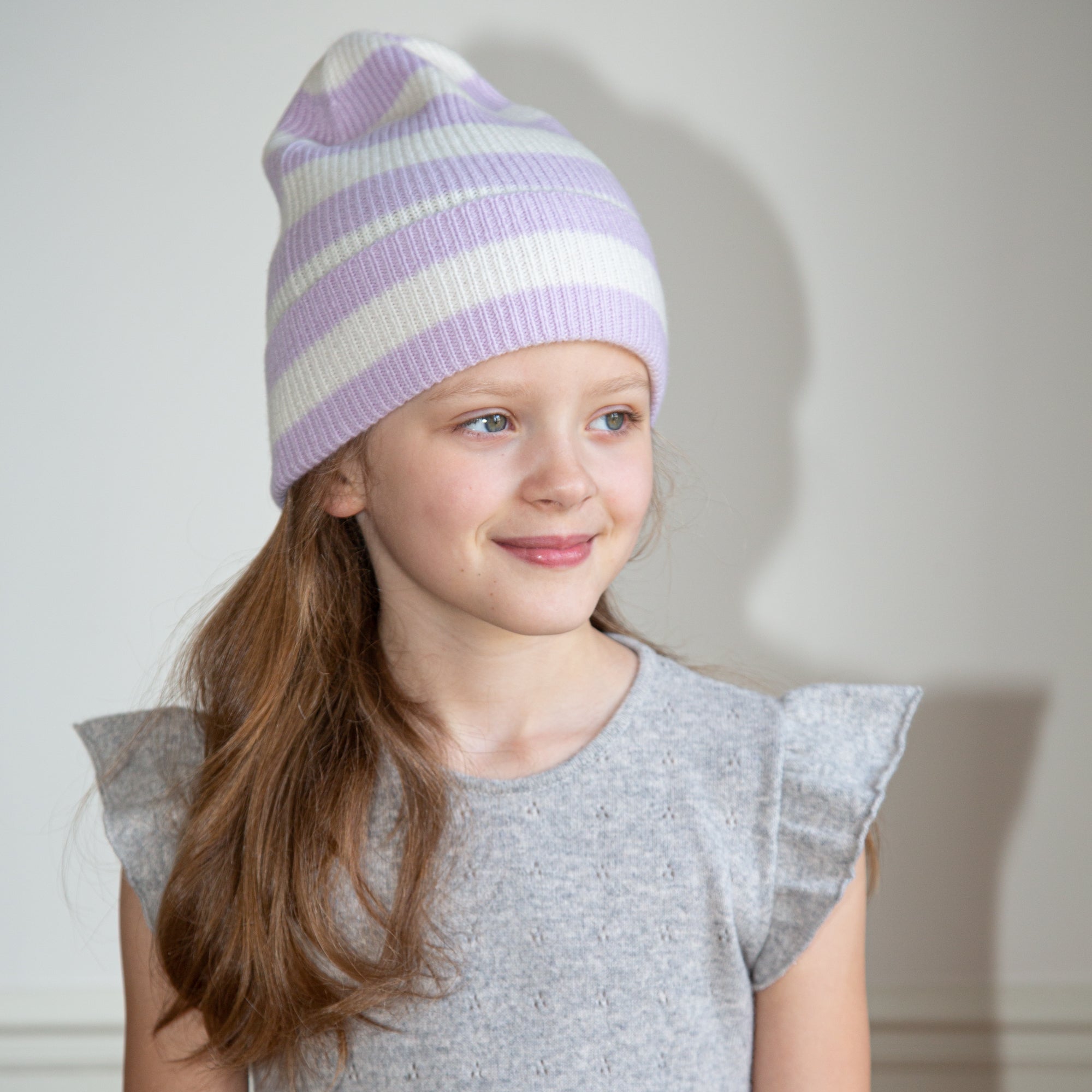 MALU hat with stripes
