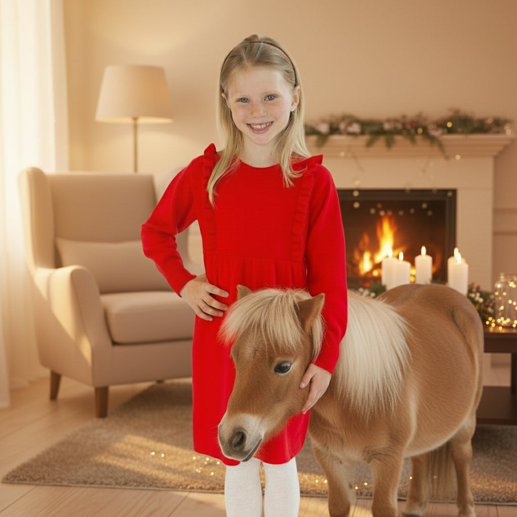 Cashmere knit dress LOU