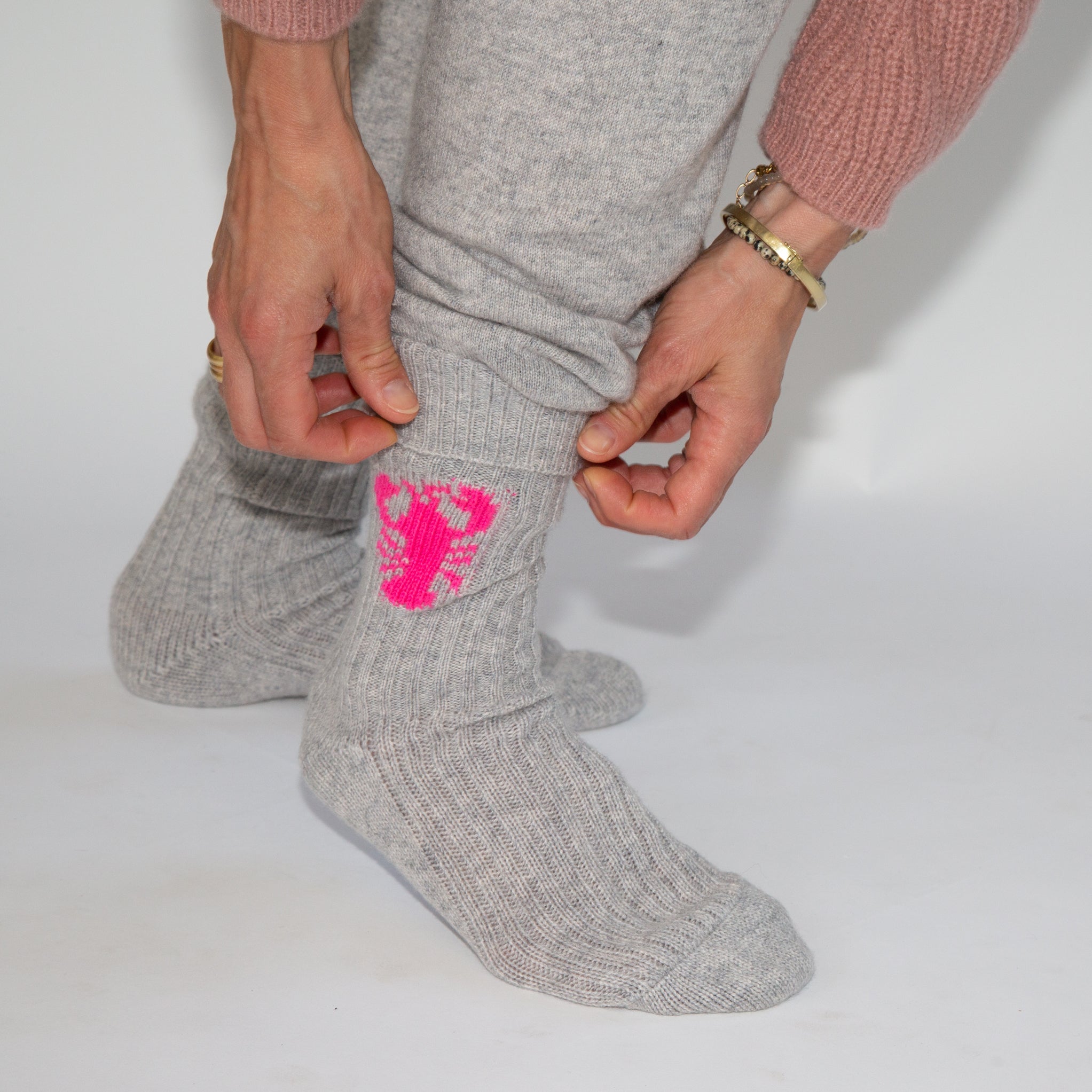 Women socks PAPA LOBSTER