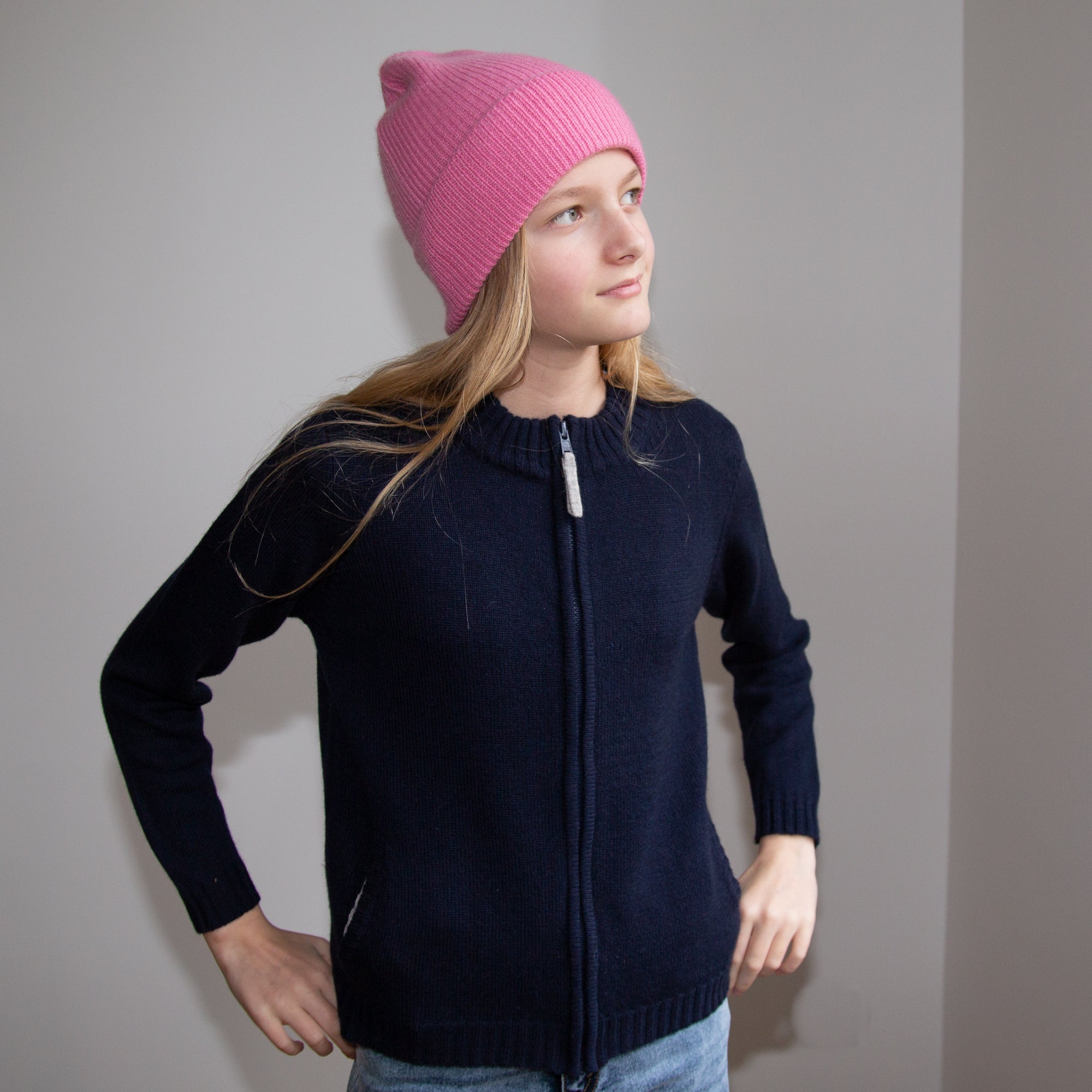 LUIS zipper cardigan