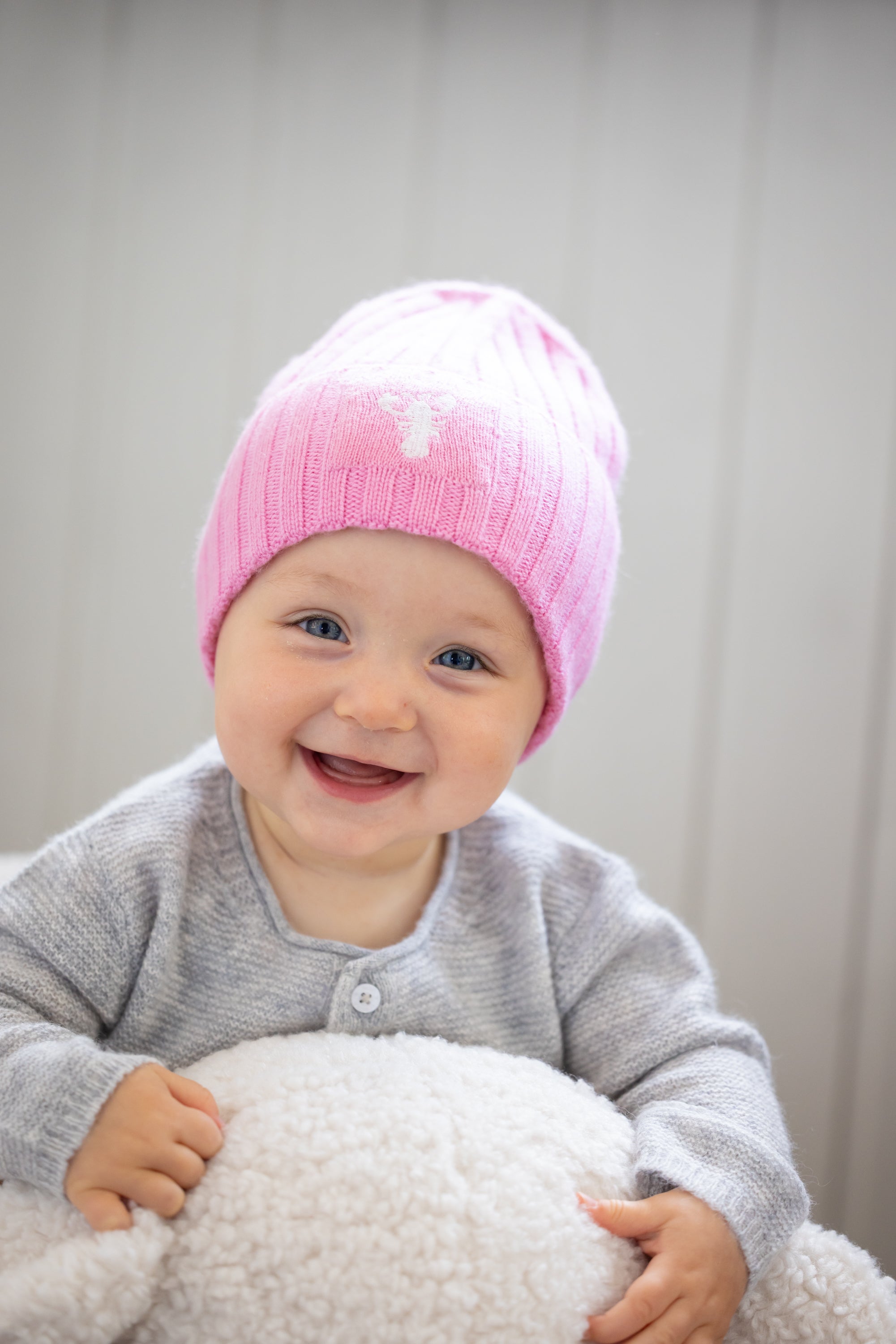 Hat MATTI - pink+white