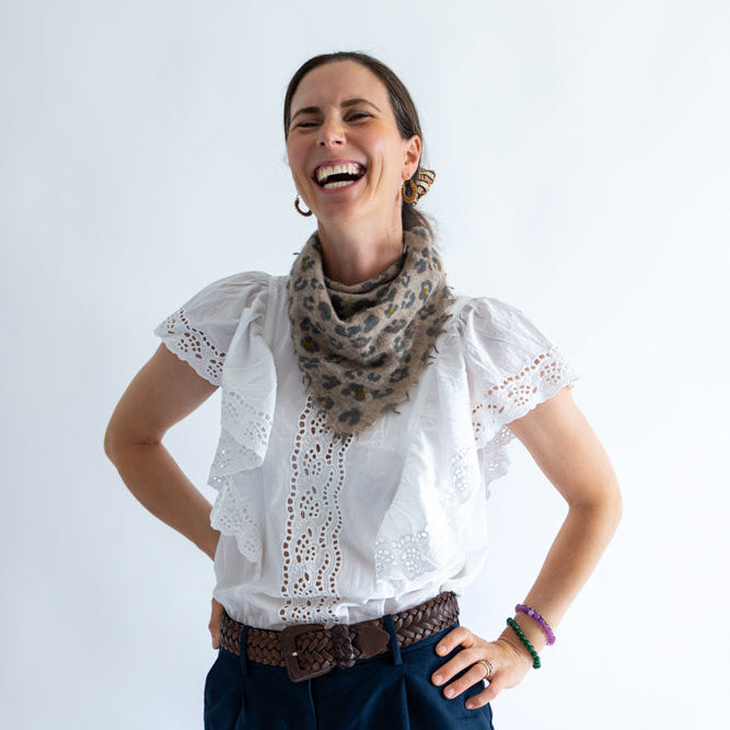 Scarf CAMILLE LEO small