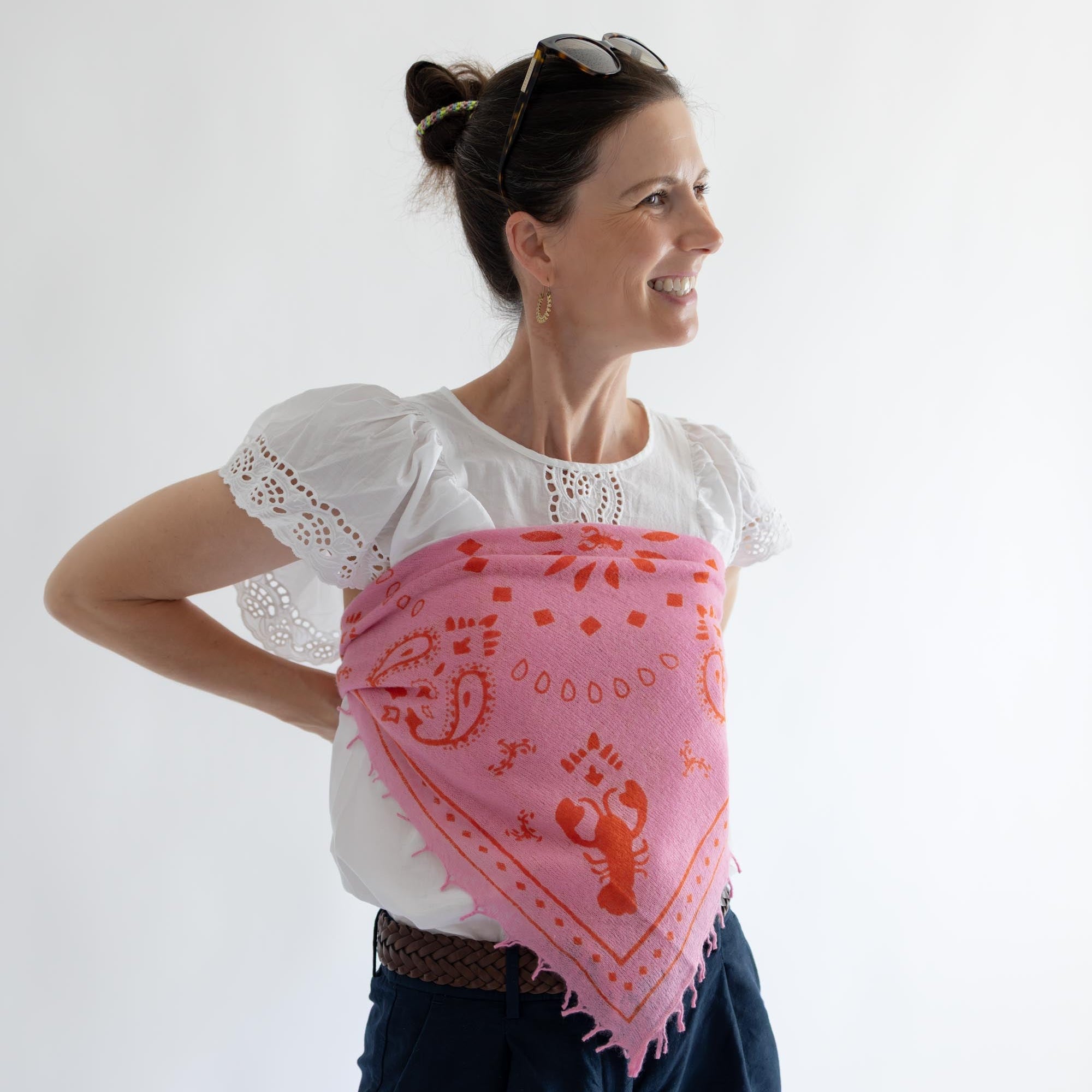 Schal CAMILLE Paisley small